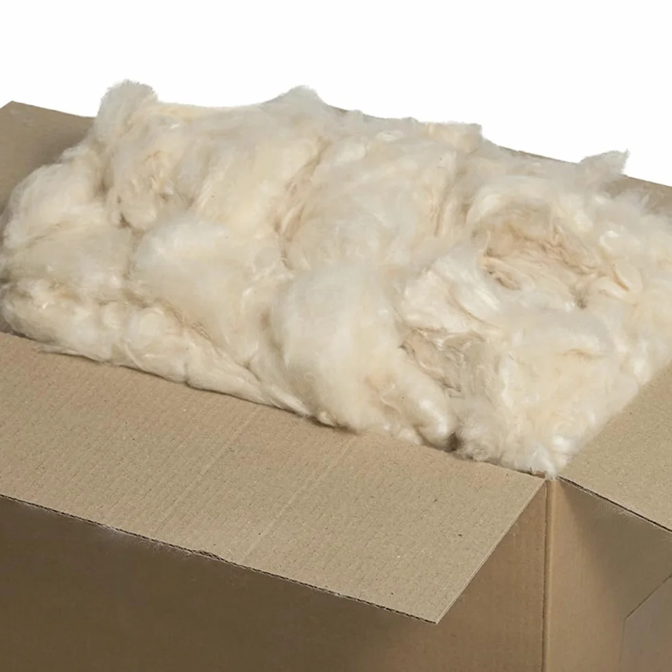 Kapok Fibra 1KG, Fibra de Kapok Natural para Yoga y cojín - Acolchado Natural Kapok