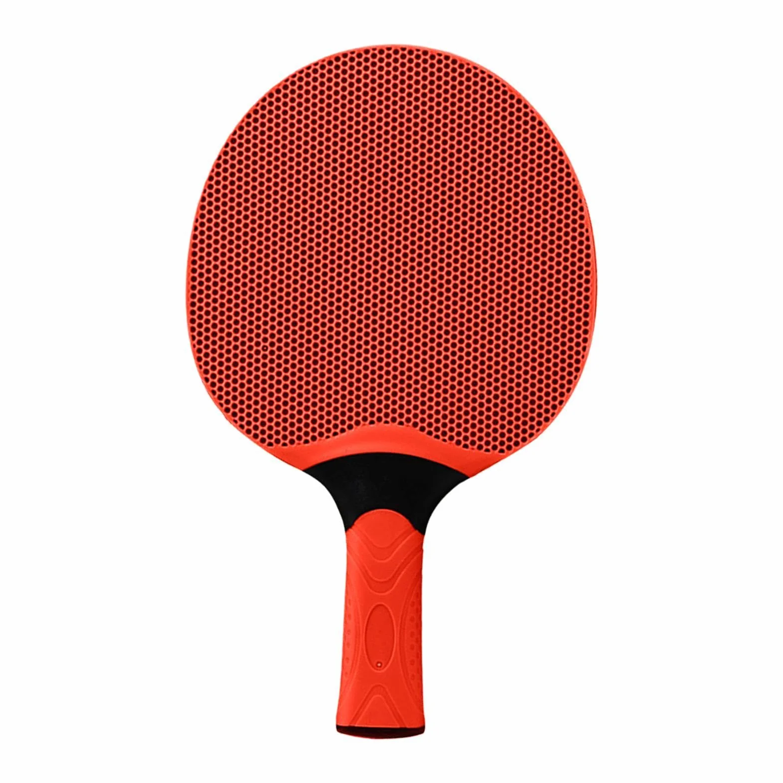Raqueta de Tenis de Mesa de Goma con Mango, Juego Interior-Exterior para Niños