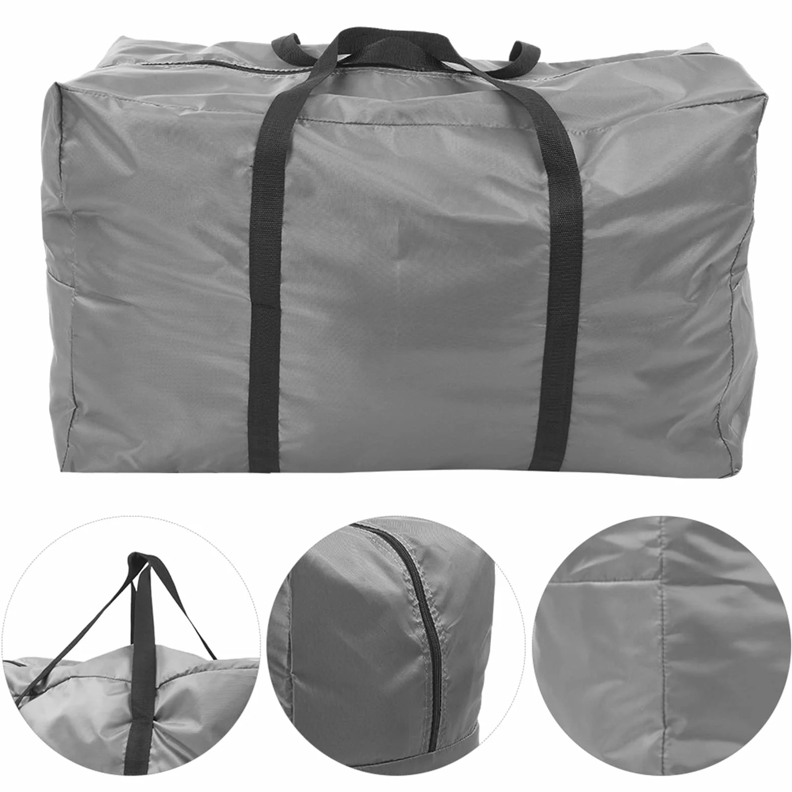 Bolsa de Transporte Plegable para Kayak, Botes Inflables Gris Cemento