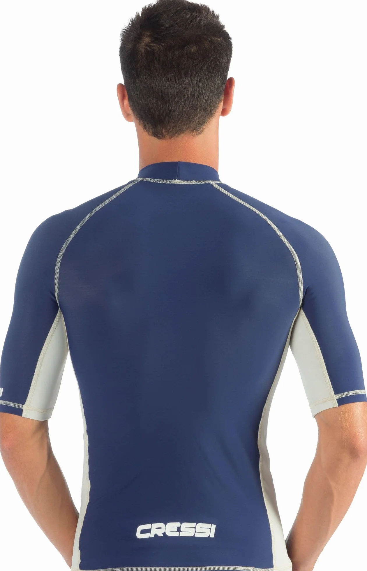 Cressi Rash Guard Camiseta Manga Larga Hombre Tejido Elástico Protección