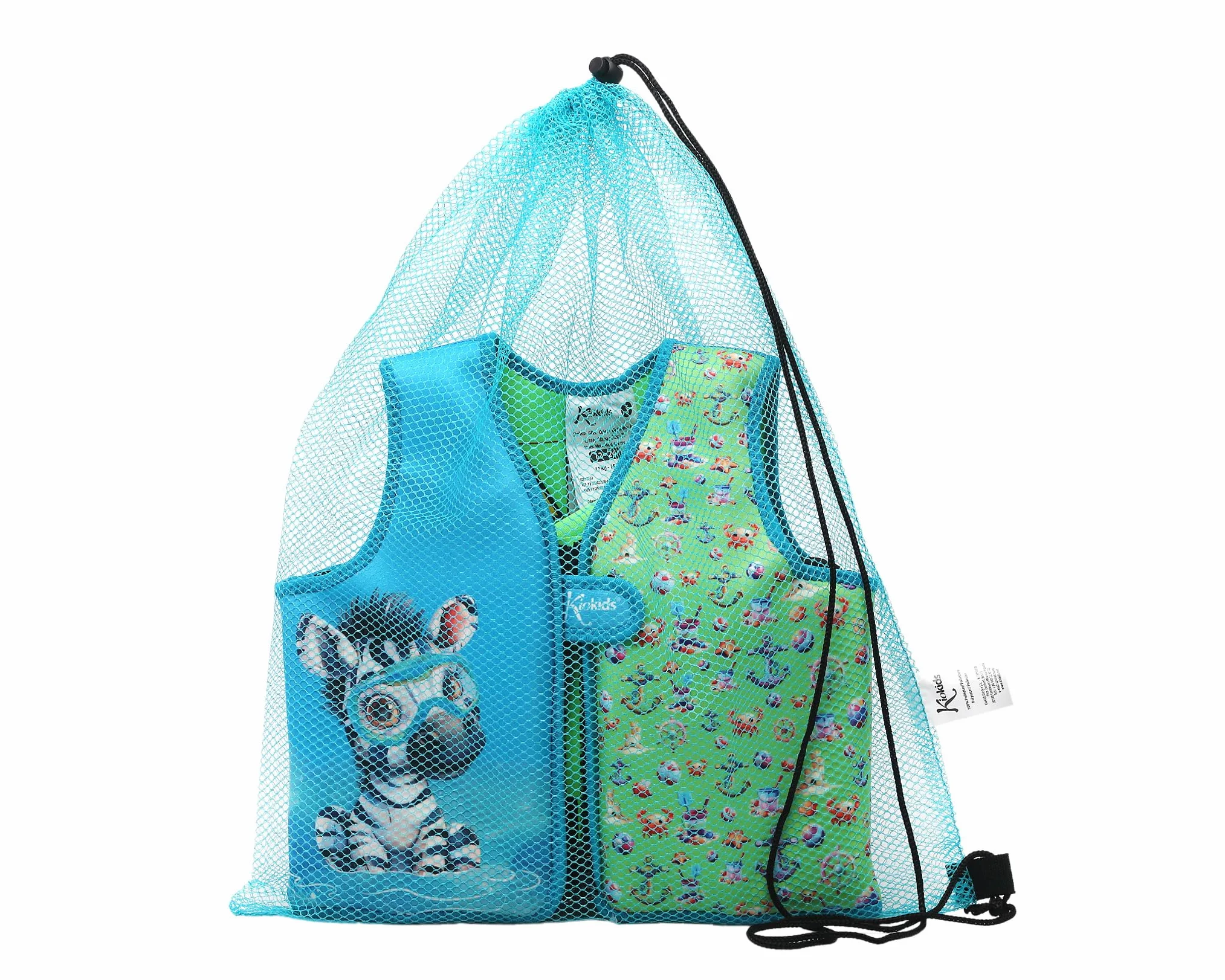 Kiokids Chaleco Neopreno De Flotación Animales Verde