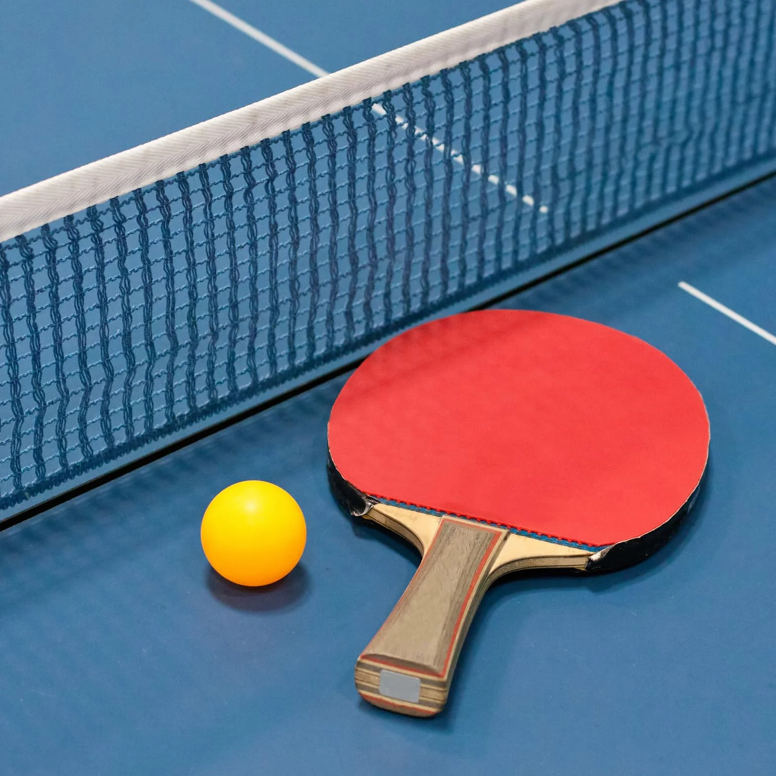PATIKIL Cinta Lateral de Tenis de Mesa de 18" Paquete de 20 Cintas de Borde para Raquetas Azul