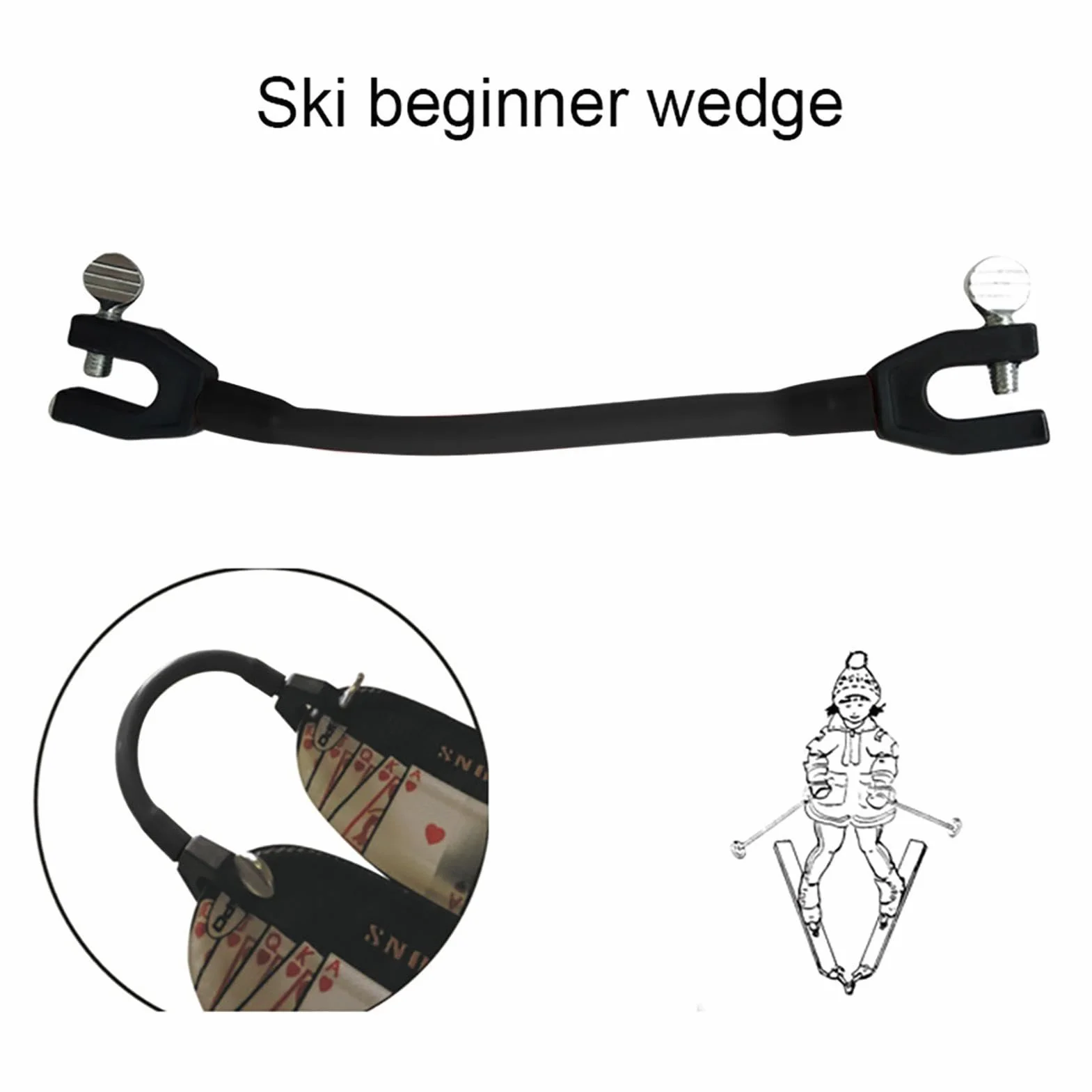 Conector de esquí para niños portátil