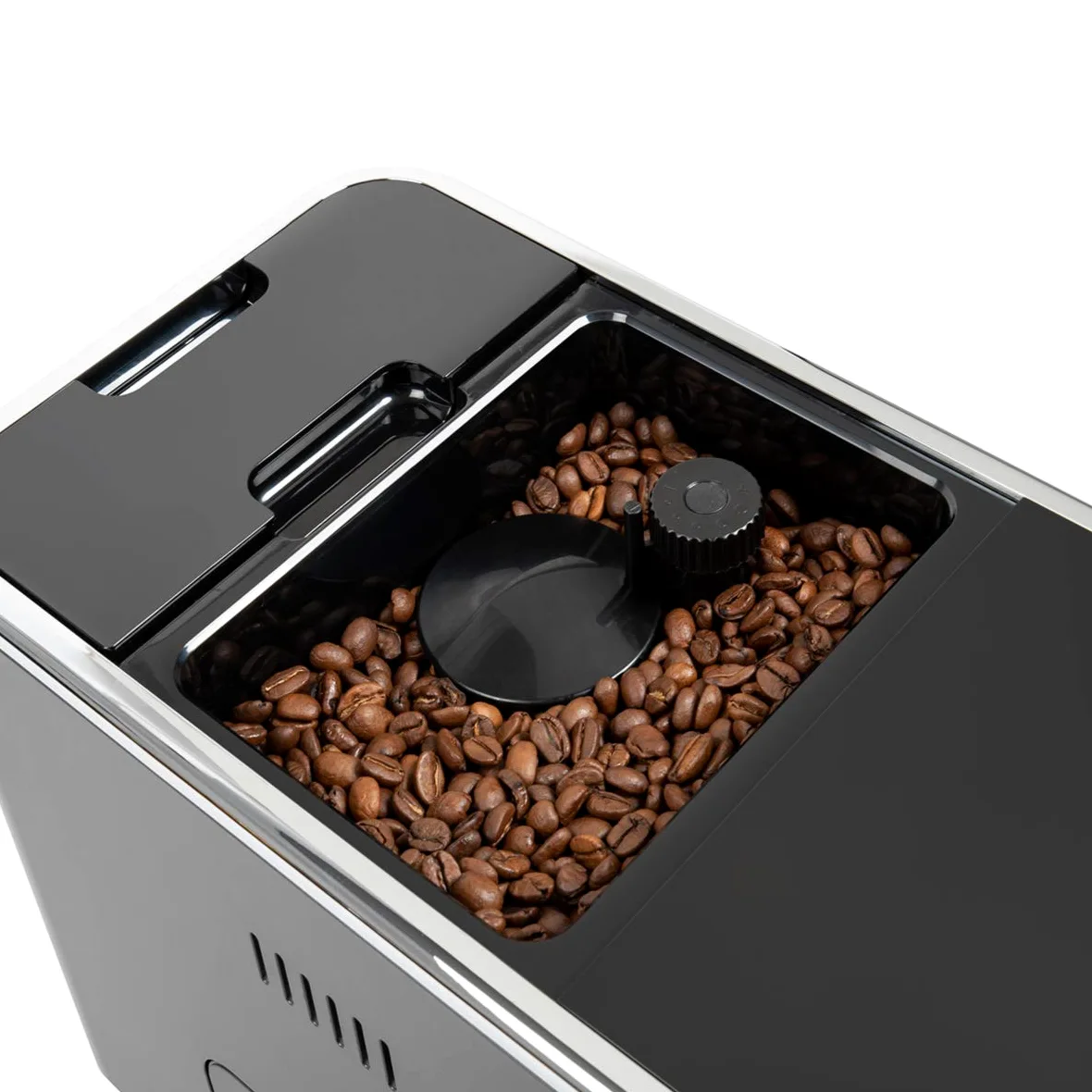 Solac - Cafetera Súper Automática | Thermoblock | 19 bar | 1470W | Diseño compacto 18cm | Café en 40s | Espuma y Calienta leche | Auto limpieza | Café espresso, suave y favoritos personalizables