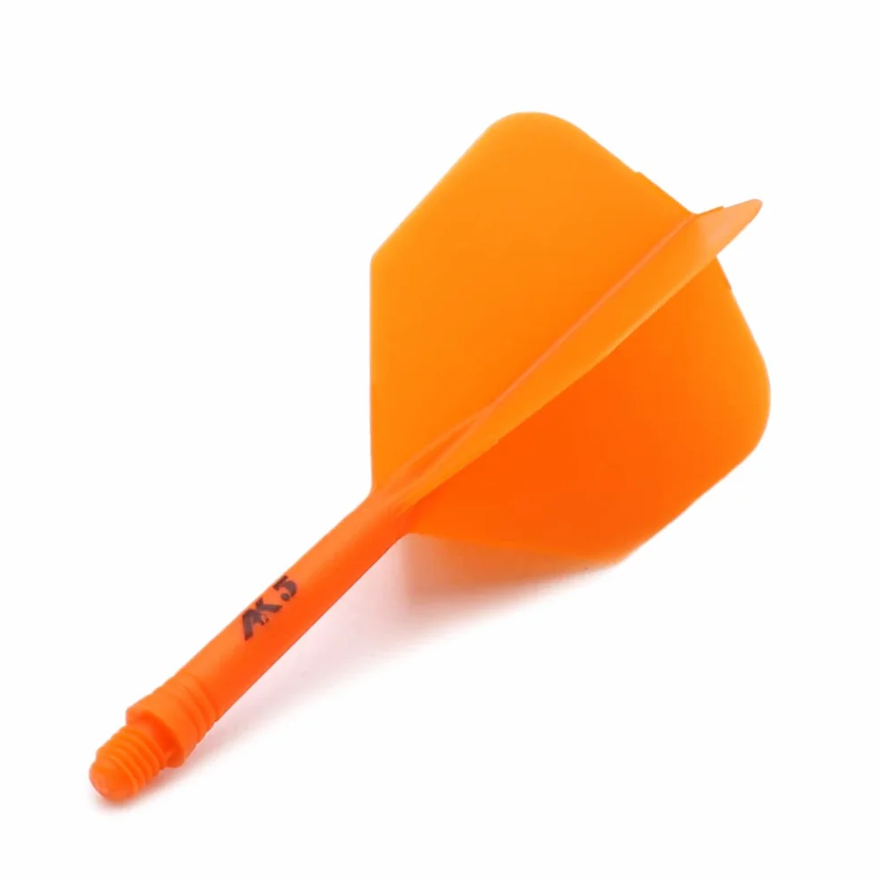 CUESOUL Rost Eje de dardo Integrado y Plumas estándar, Juego de 3 Piezas