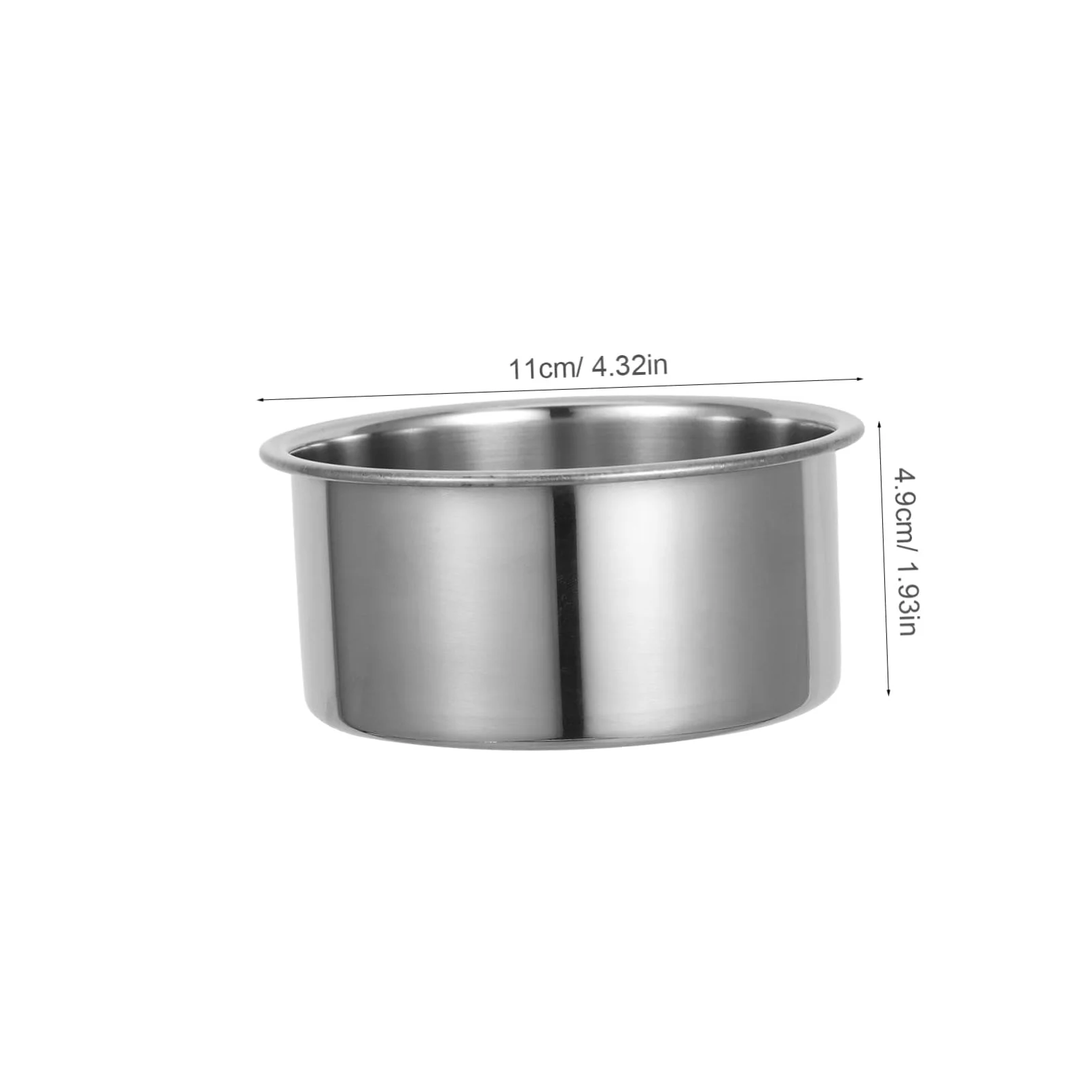 Mipcase 3 Moldes Desmontables Redondos Fáciles de Limpiar y Desmoldar de Acero Inoxidable para Tartas Ideales para Cocinas en Casa y Cafés