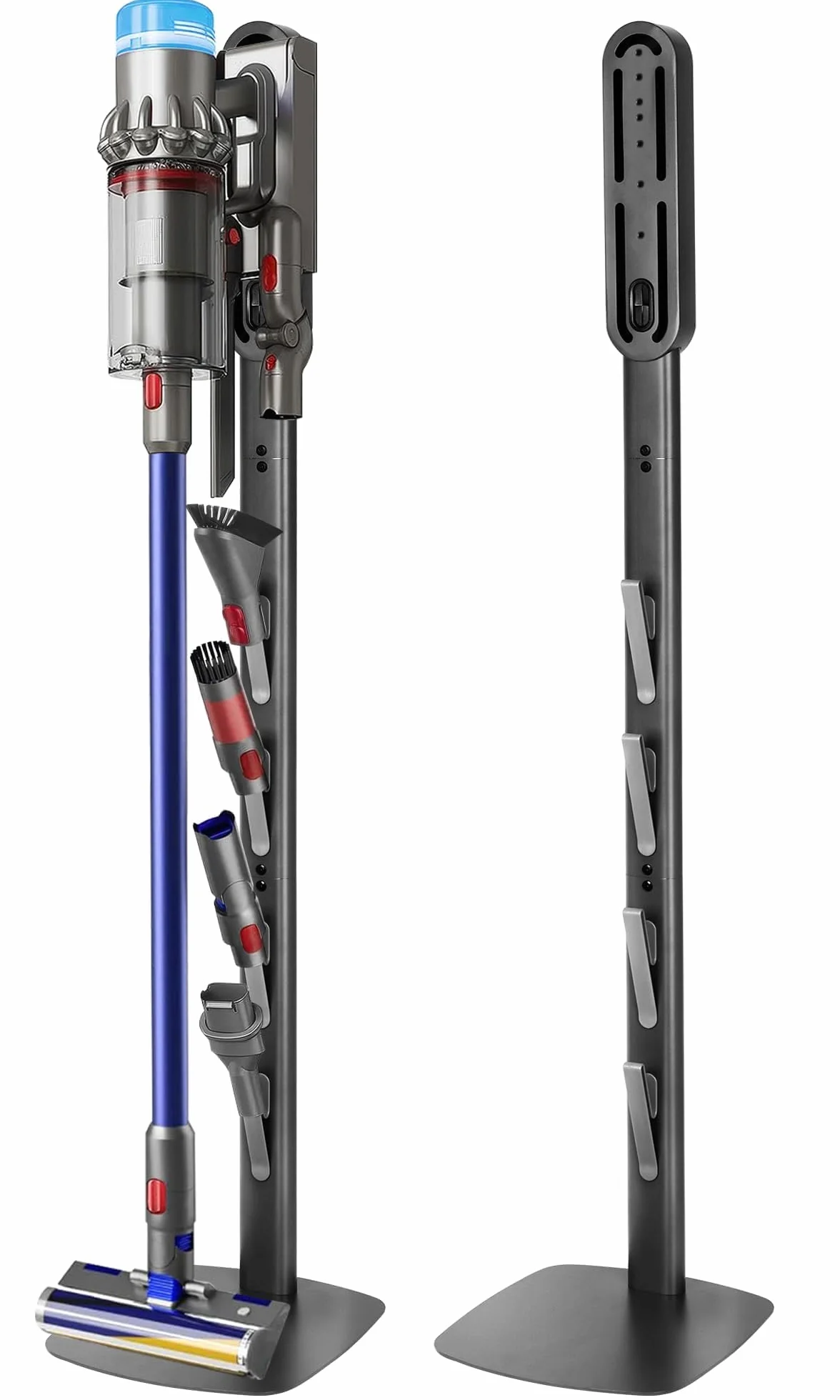 Kukikan Soporte para aspiradora Dyson Gen5 V15 V12 V11 V10 V8 V7 V6, sin taladrar, estación de carga, ahorro de espacio, almacenamiento y organización