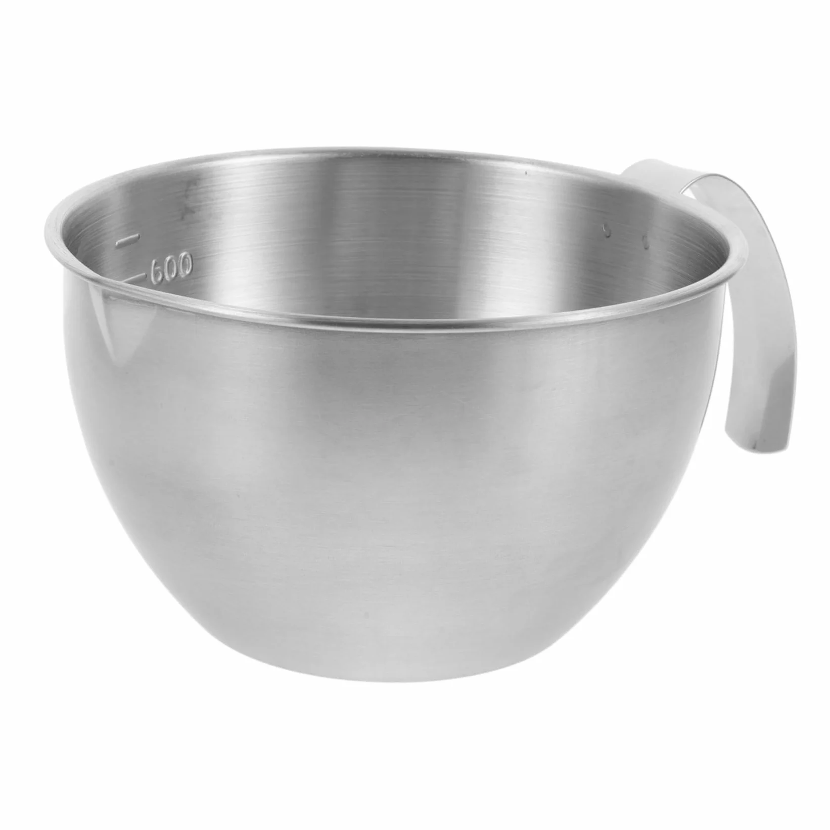 Cabilock 5 Piezas Cuenco de acero inoxidable tazón tazones de preparación cuencos nido verter el tazón de fuente para mezclar alimentos tazones de cocina para mezclar Silver