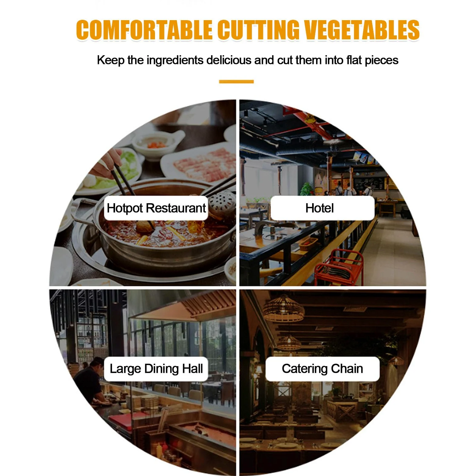 Cortador de frutas, cortador de limón/lima con hoja de acero inoxidable, 6 pétalos, divisor manual de verduras para bares, restaurantes, fiestas, cocina
