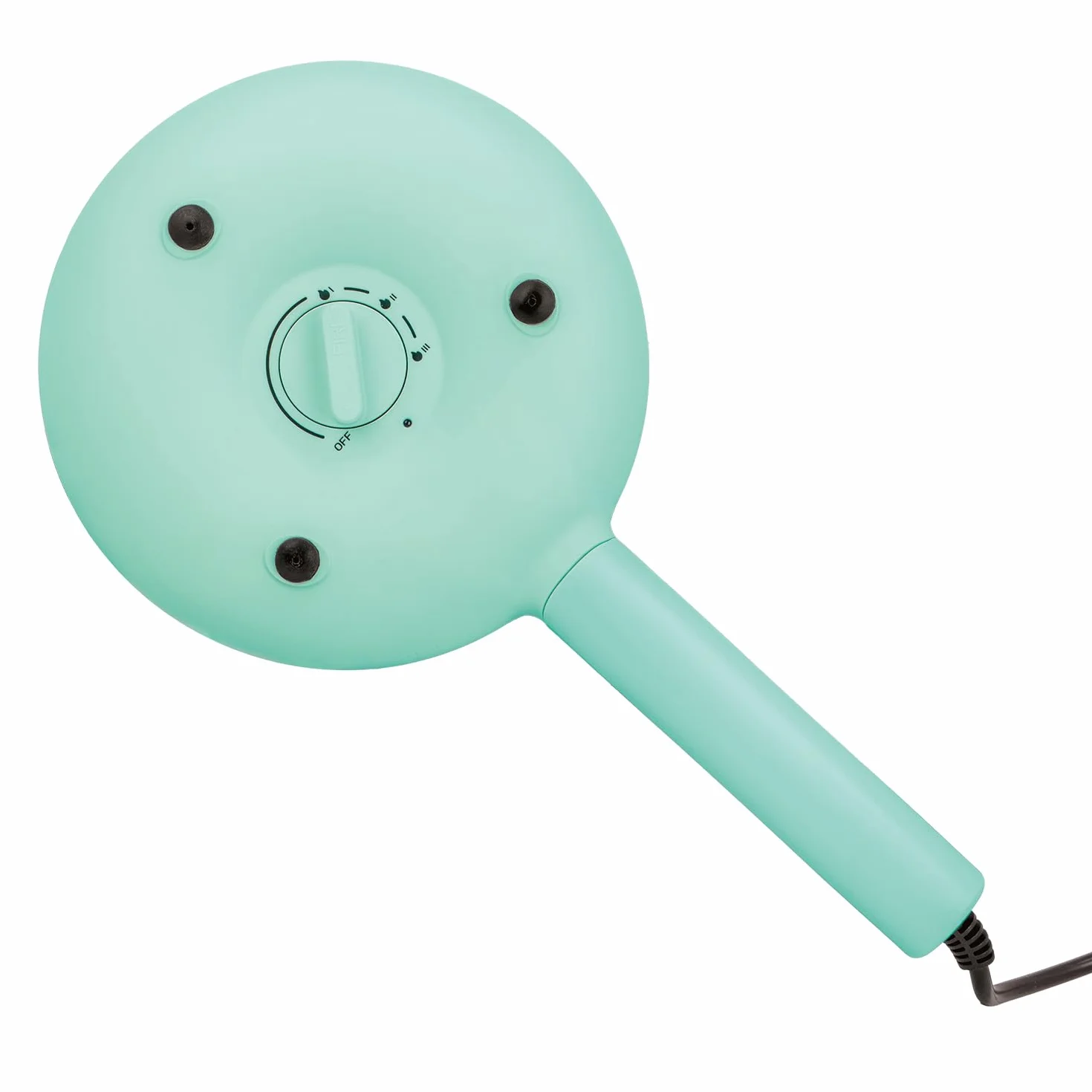 Jocca - Crepera eléctrica 21 cm | 3 niveles de temperatura | Placa antiadherente | Diseño compacto color turquesa | Mango frío | Sistema 2 en 1 tapa/plato | 600 W | Línea Sweet