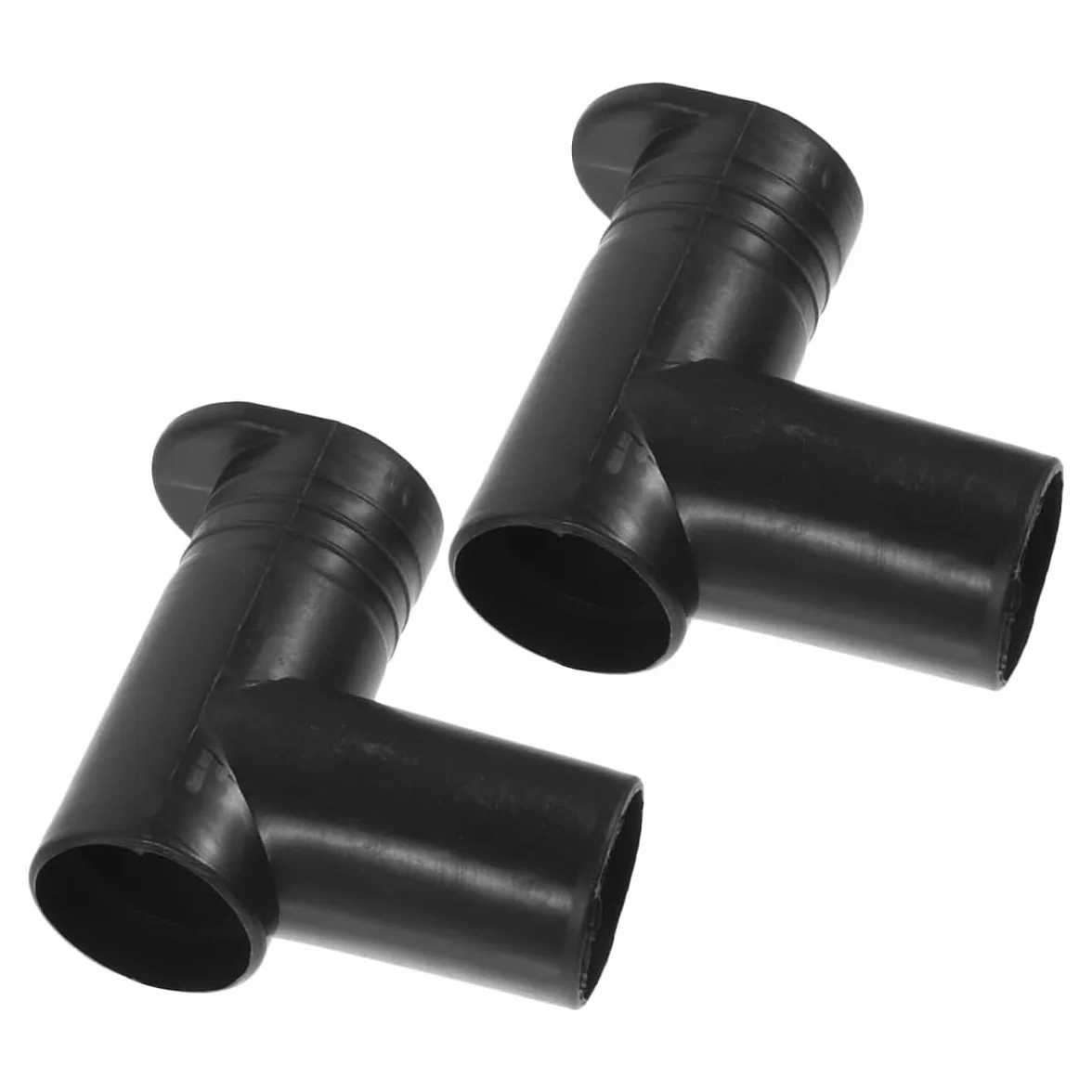 Ausi 2 conectores de ángulo recto para tendedero, accesorios para organizar el hogar y ahorrar espacio (negro)
