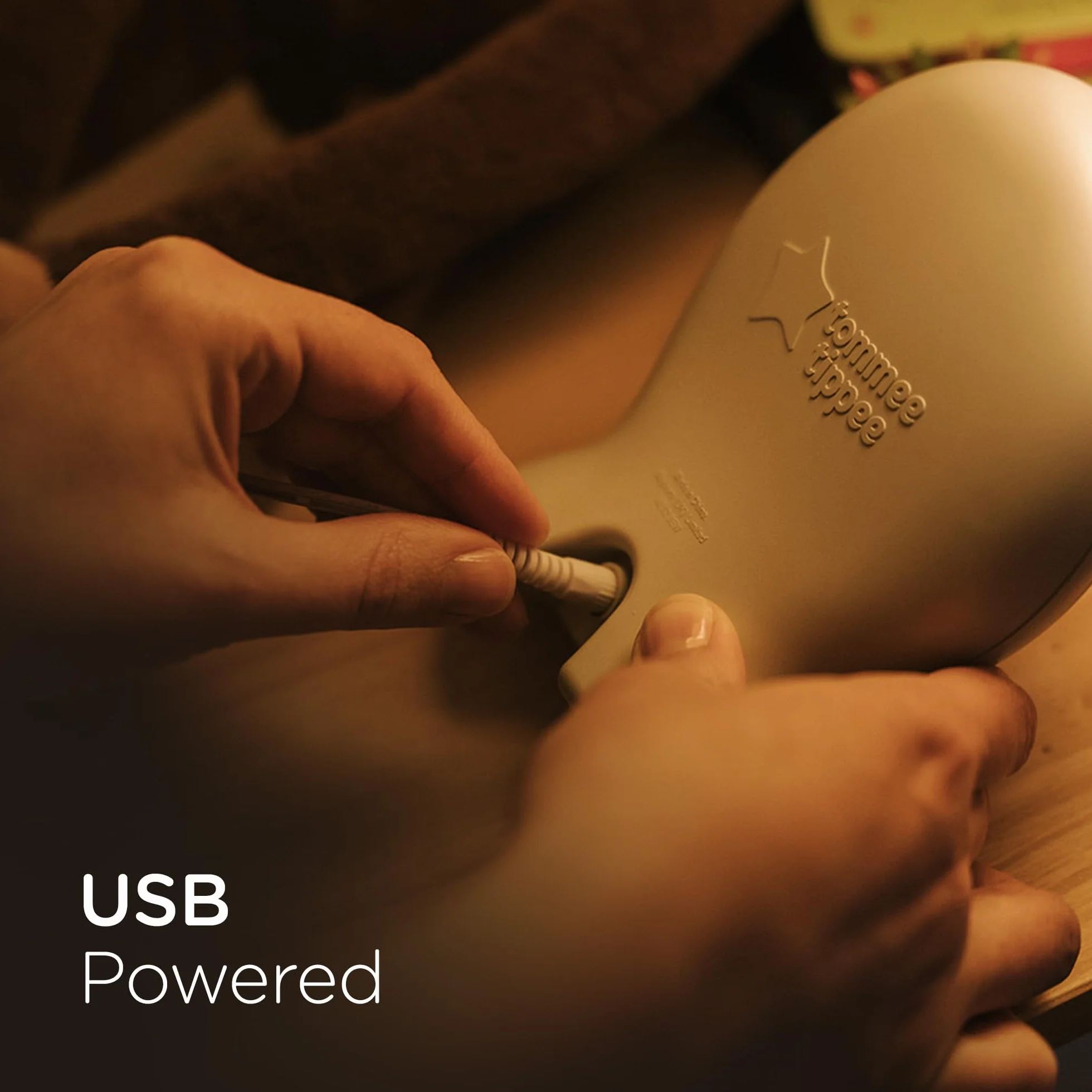 Tommee Tippee Groclock Reloj Despertador Luz Nocturna para Niños USB