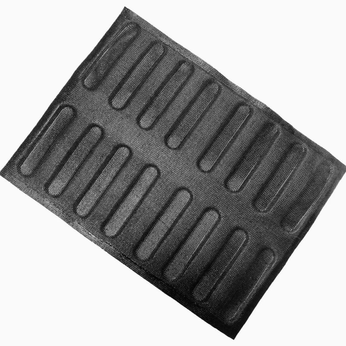 Molde de Silicona Transpirable para Hornear Pan Francés y Perritos Calientes, 16 Cavidades Flexibles, Molde Antiadherente para Panadería, Utensilio Multifunción para Cocina Diaria