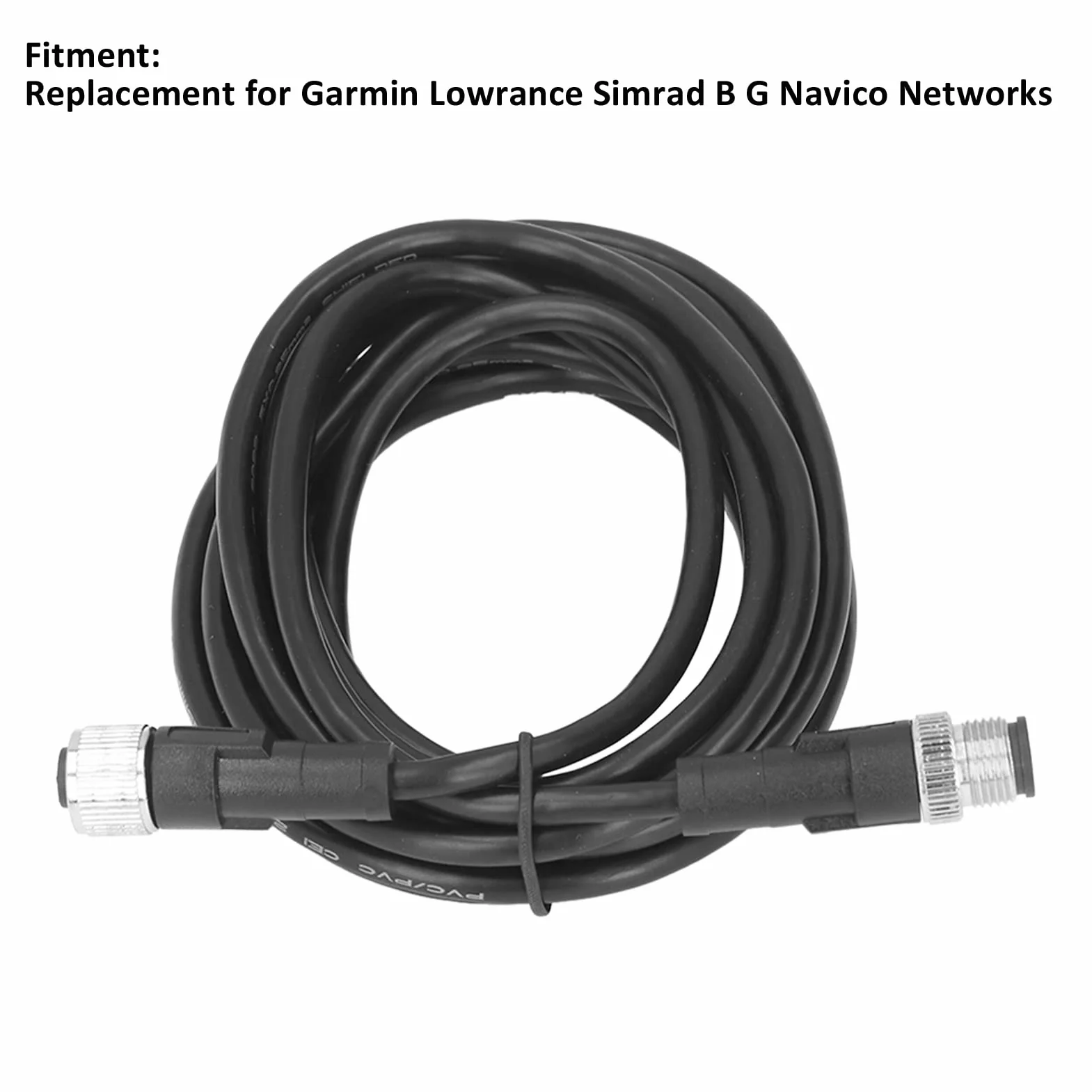 KIMISS Cable de Extensión NMEA 2000 de Repuesto para Garmin Lowrance Simrad B & G Navico Networks 3 metros