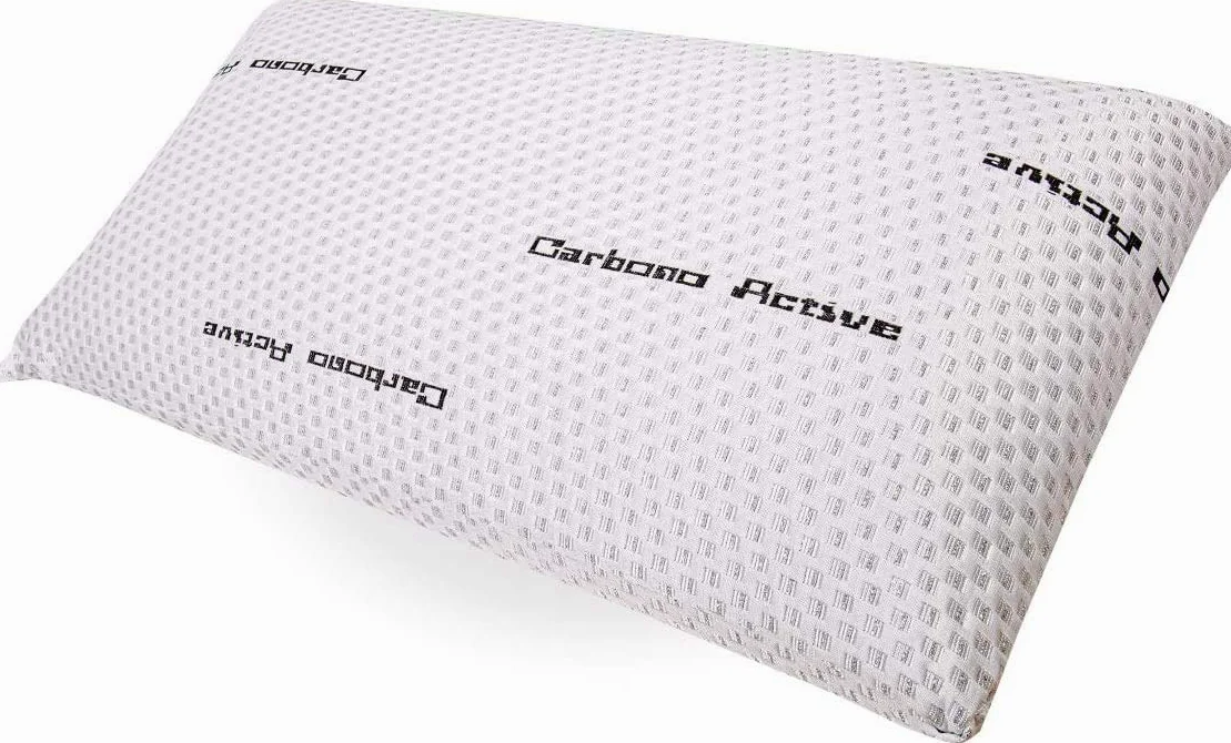 elalmacendelcolchon Deal - Almohada Viscoelástica Modelo Carbono Perforada, Máxima Adaptabilidad, Blanca - Otras Medidas Disponibles (1 Unidad - 120 cm)