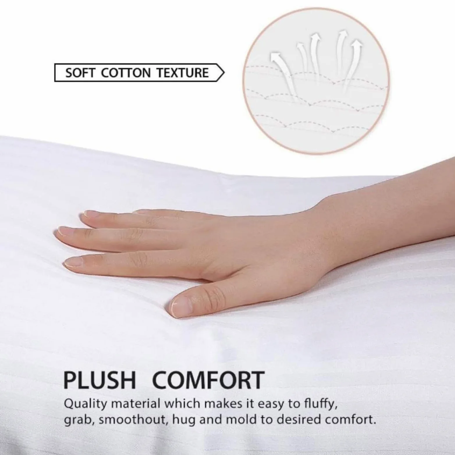 Almohadas Anti-Ronquidos Cojín Lumbar Anti-Ronquidos Duradero | Almohada Para Dormir Para Mujeres Niños Niñas Esposa Esposo Embarazo Dormitorio Sala De Estar