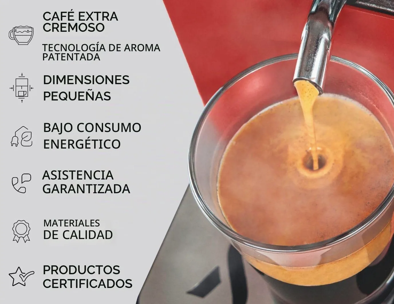 Aroma Plus Basic Macchina da Caff? Cialde 44mm Nero