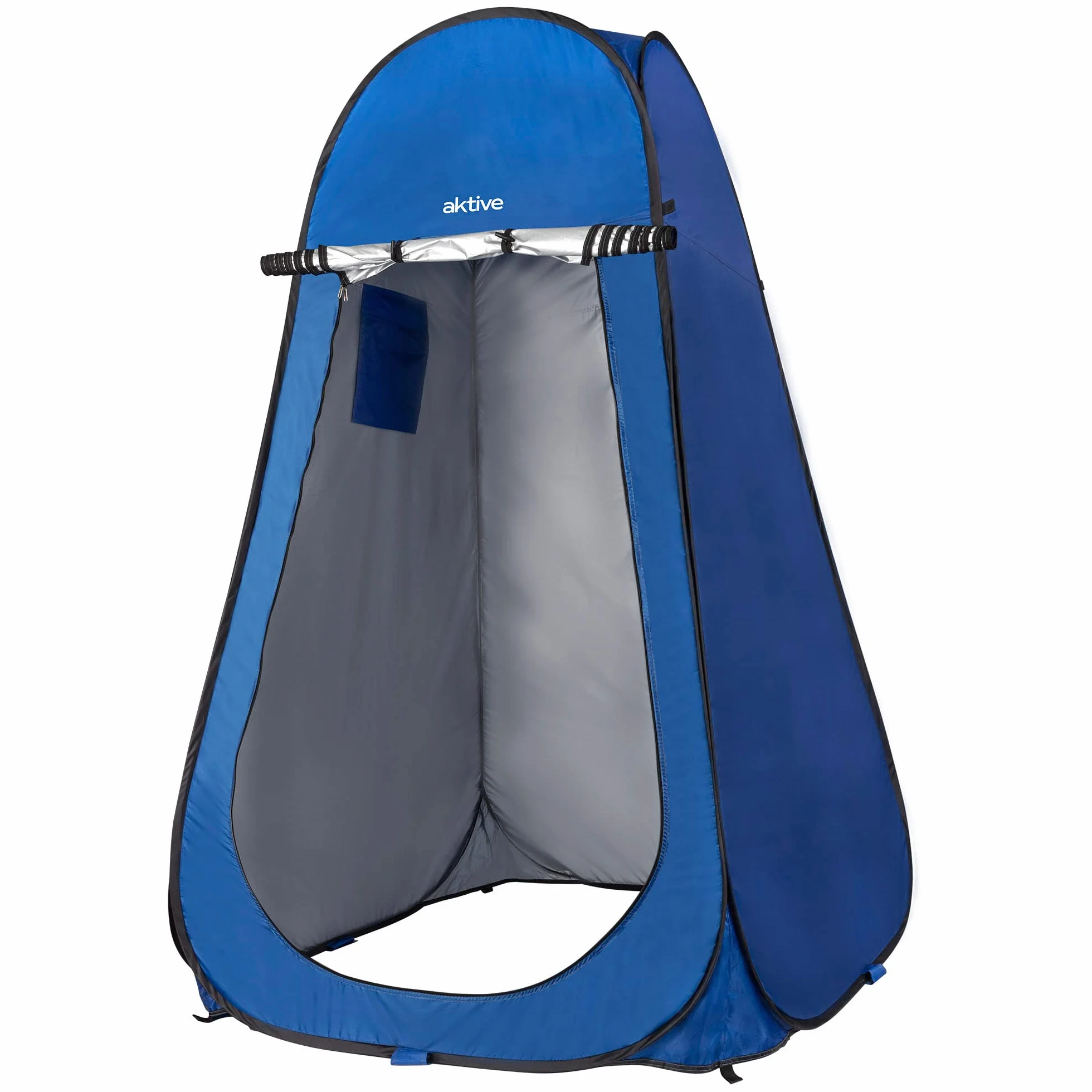AKTIVE Tienda Ducha Cambiador para Camping con Suelo
