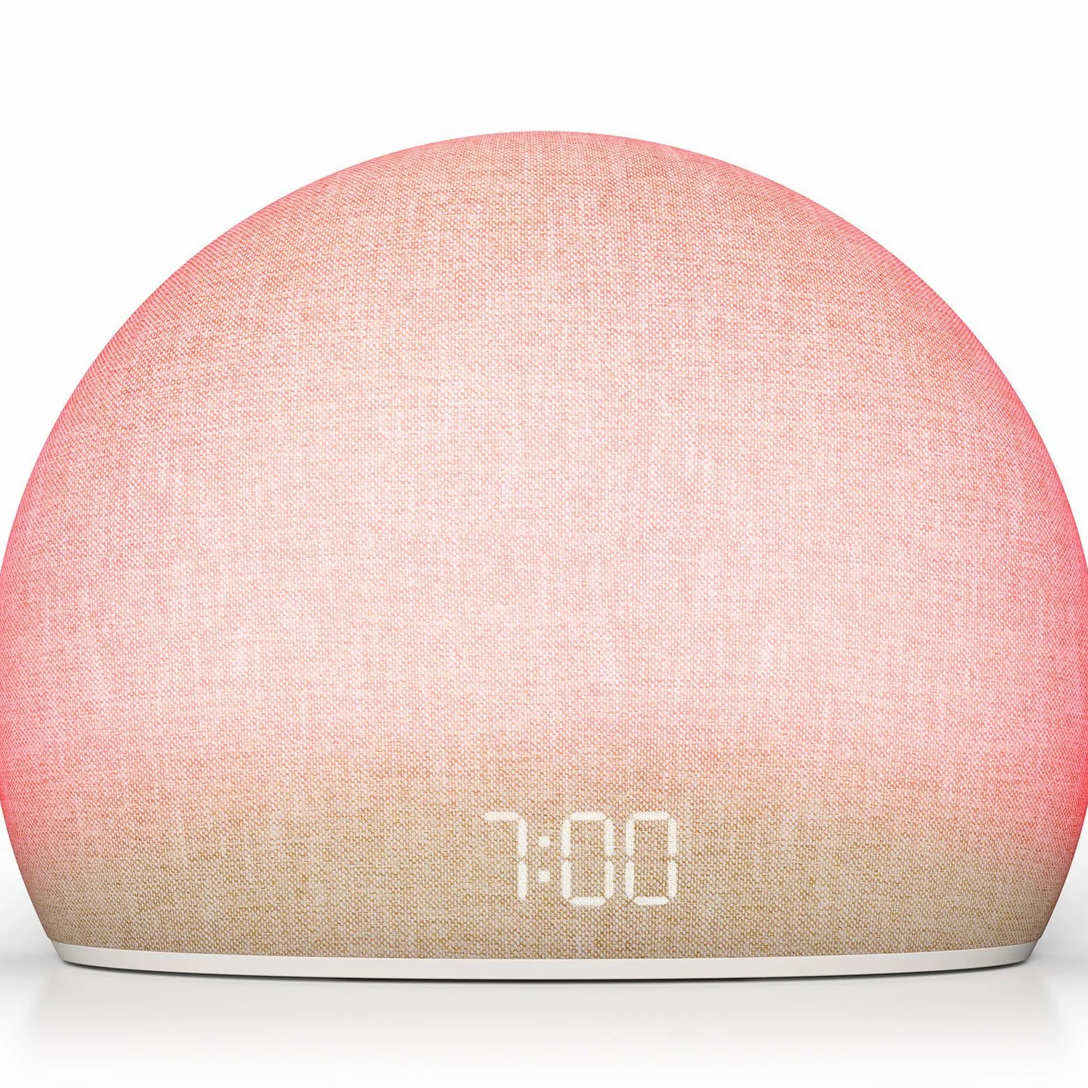 HOUSBAY Reloj Despertador Sunrise: Despierta naturalmente con luz de Amanecer, Radio FM y Altavoz Bluetooth, luz Nocturna Ajustable para Dormitorio