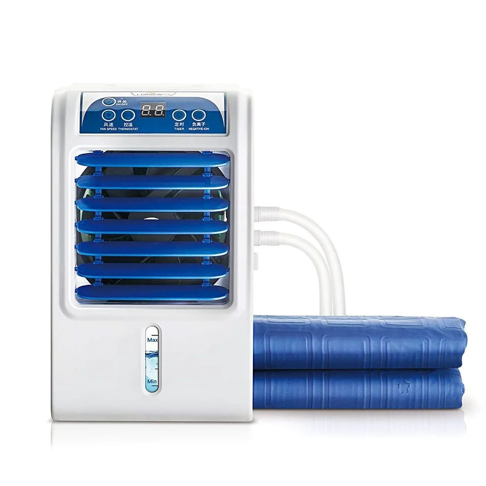 Protector de colchón refrescante, sistema de cama de refrigeración por hielo para el hogar, dormitorio y apartamento, ideal para verano, 160 x 140 cm