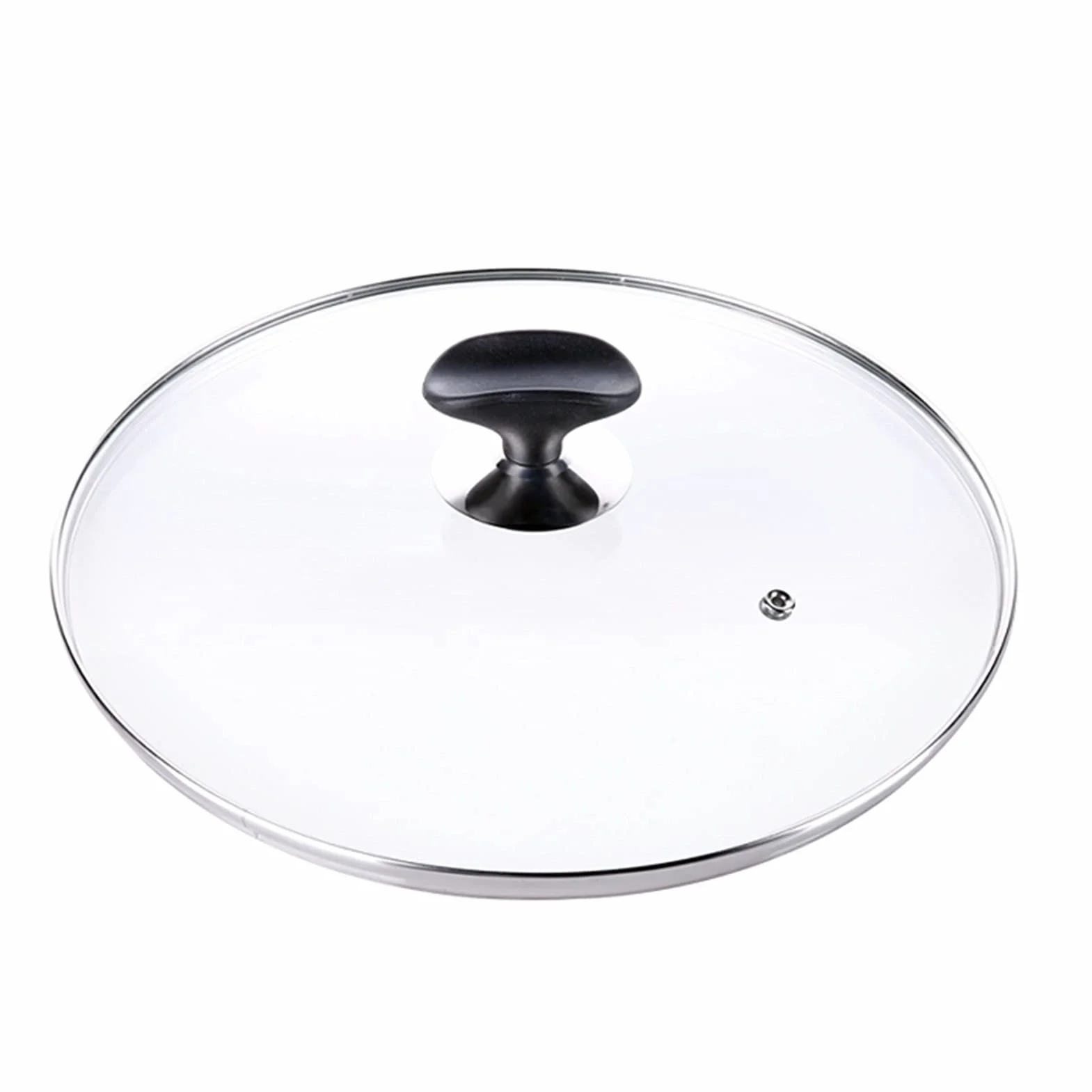 Tapa Universal de Vidrio Templado para sartenes, cacerolas, woks, ollas y sartenes de 14 a 30 cm. Tapa de Repuesto para ollas.