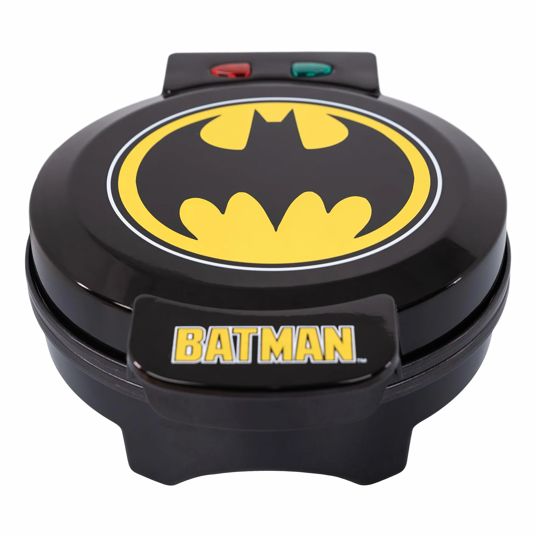 Uncanny Brands - Gofrera Logo Batman - Impresión en el gofre - Enchufe Europeo - Licencia DC Comics - Facil de usar y limpiar - Hogar y cocina - Heroes