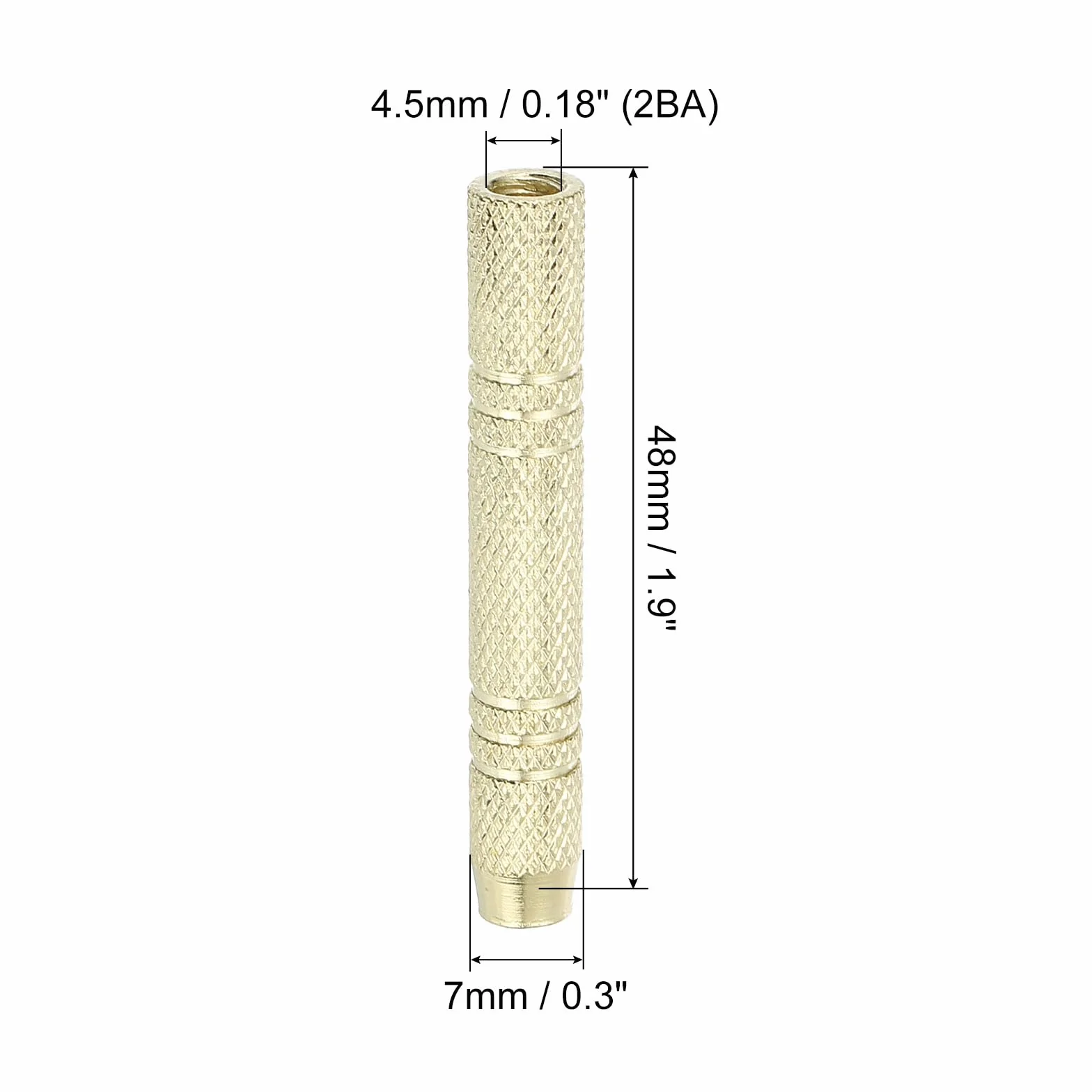 PATIKIL 12 Gramos Reemplazo de Barril de Dardos, 6 Piezas de Accesorios de Barril de Dardos de Metal para Puntas de Dardos Suaves Y de Acero, Tono Dorado