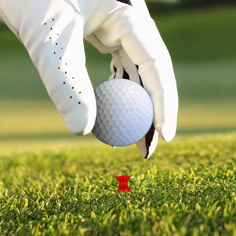 Bamboo Golf Tees 100 Piezas 32mm Rojo