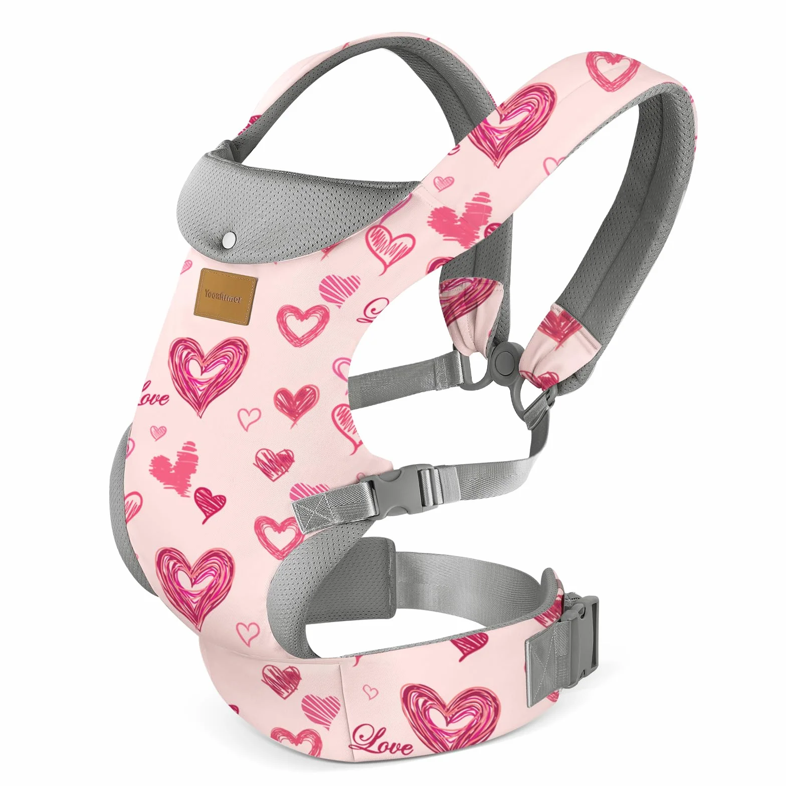 Mochila Portabebés Ergonómico Adapt para Bebés 3-36 Meses 3-30 kg 3 Posiciones Ajustable Manos Libres