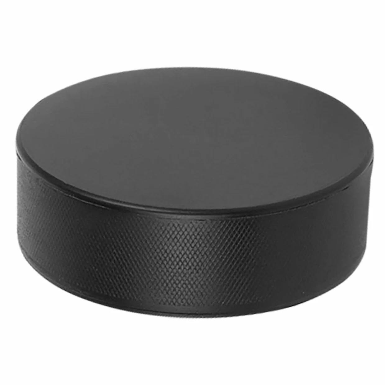 Milisten Disco de Hockey de Espuma para Hockey sobre Patines, Aire Libre, Juego Inflable, Mesa, Rodilla, Mini-Hockey Black