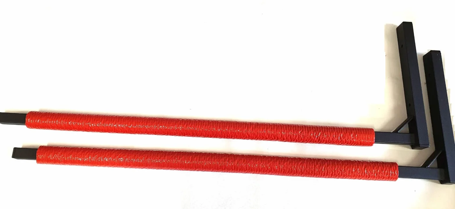 Soporte de pared de acero 82 cm para guardar maletas herramientas jardín esquís equipos deportivos tabla surf iSUP
