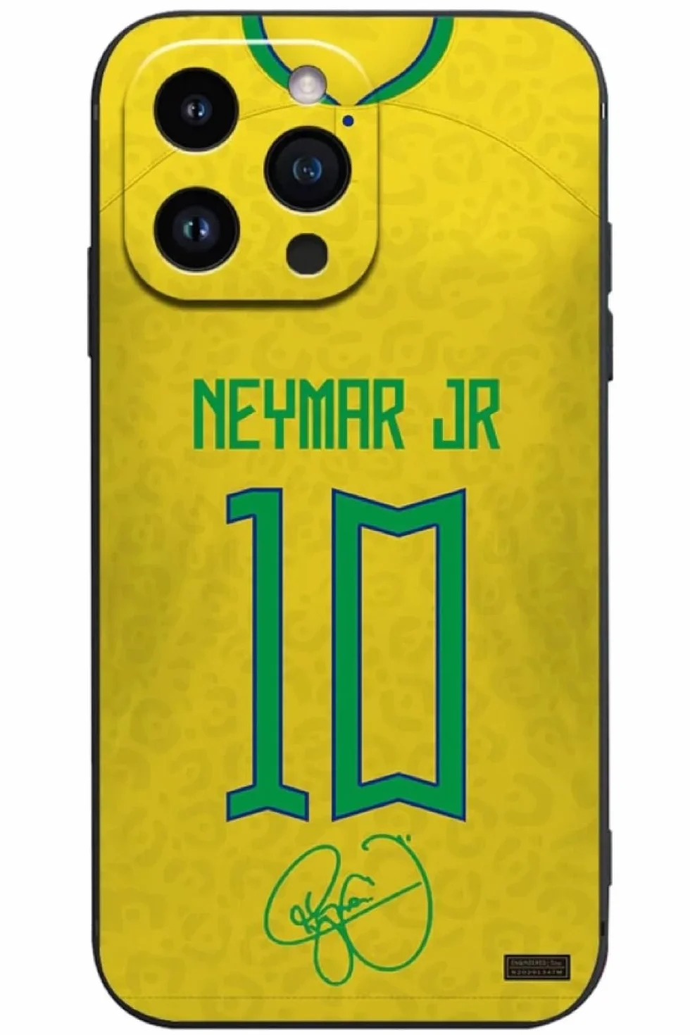 Funda iPhone Neymar JR 15 Pro Max Silicona Flexible Absorbente Golpes