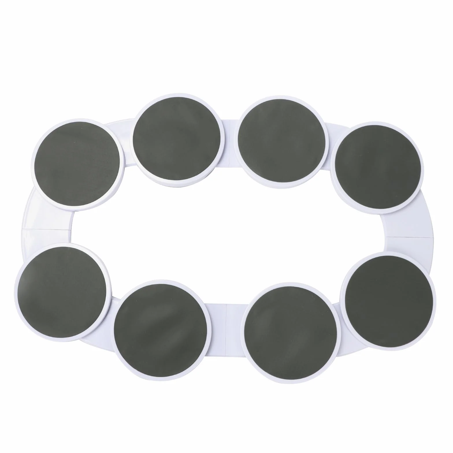 Bandeja giratoria para mesa de comedor, bandeja giratoria de 360° para 8 bandejas, plato giratorio Lazy Susan para mesas largas, mesa de buffet giratoria, multifuncional para comidas familiares y