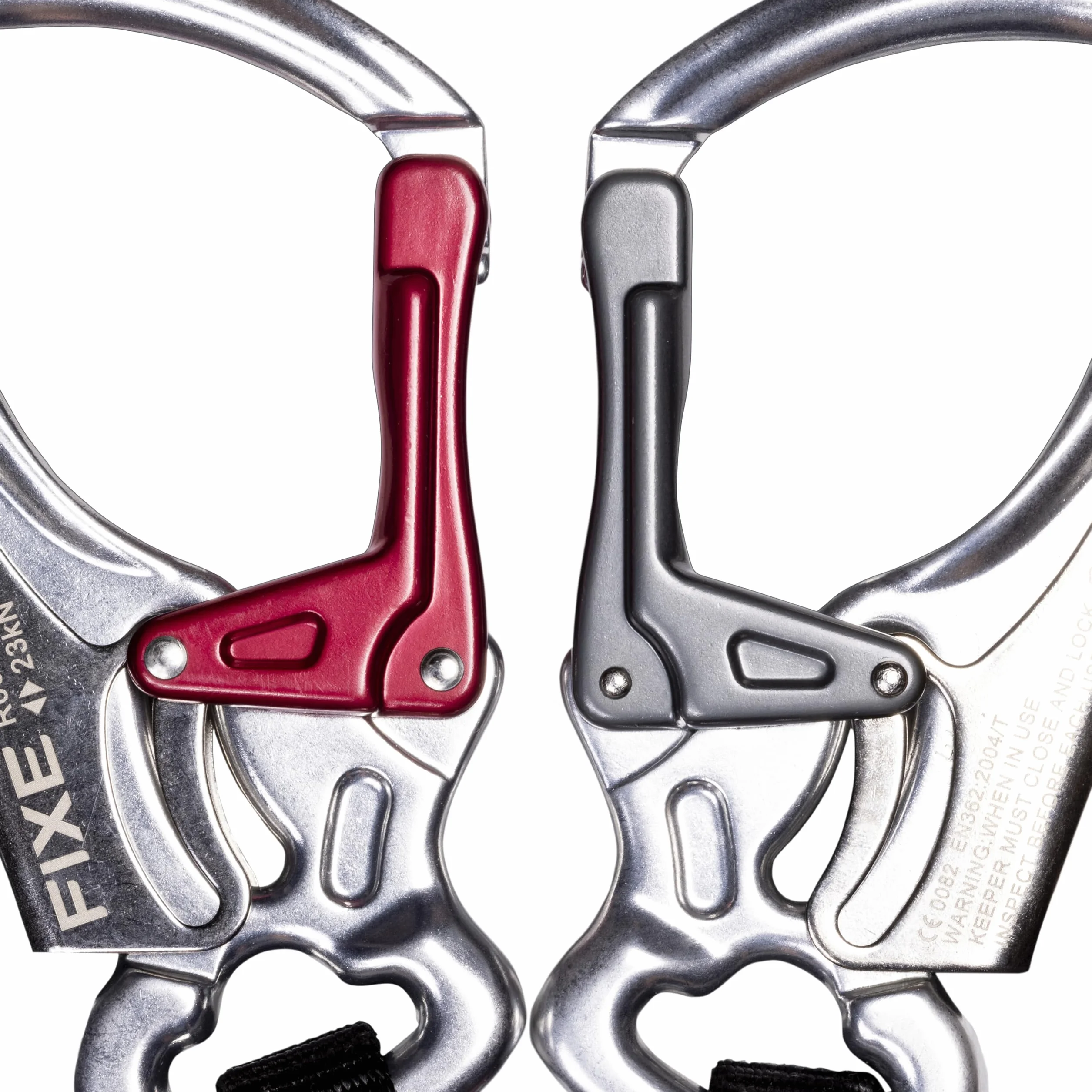 FIXE Ferratum Pro Disipador via ferrata Kit via ferrata con mosquetón y bolsa Cinta de anclaje escalada