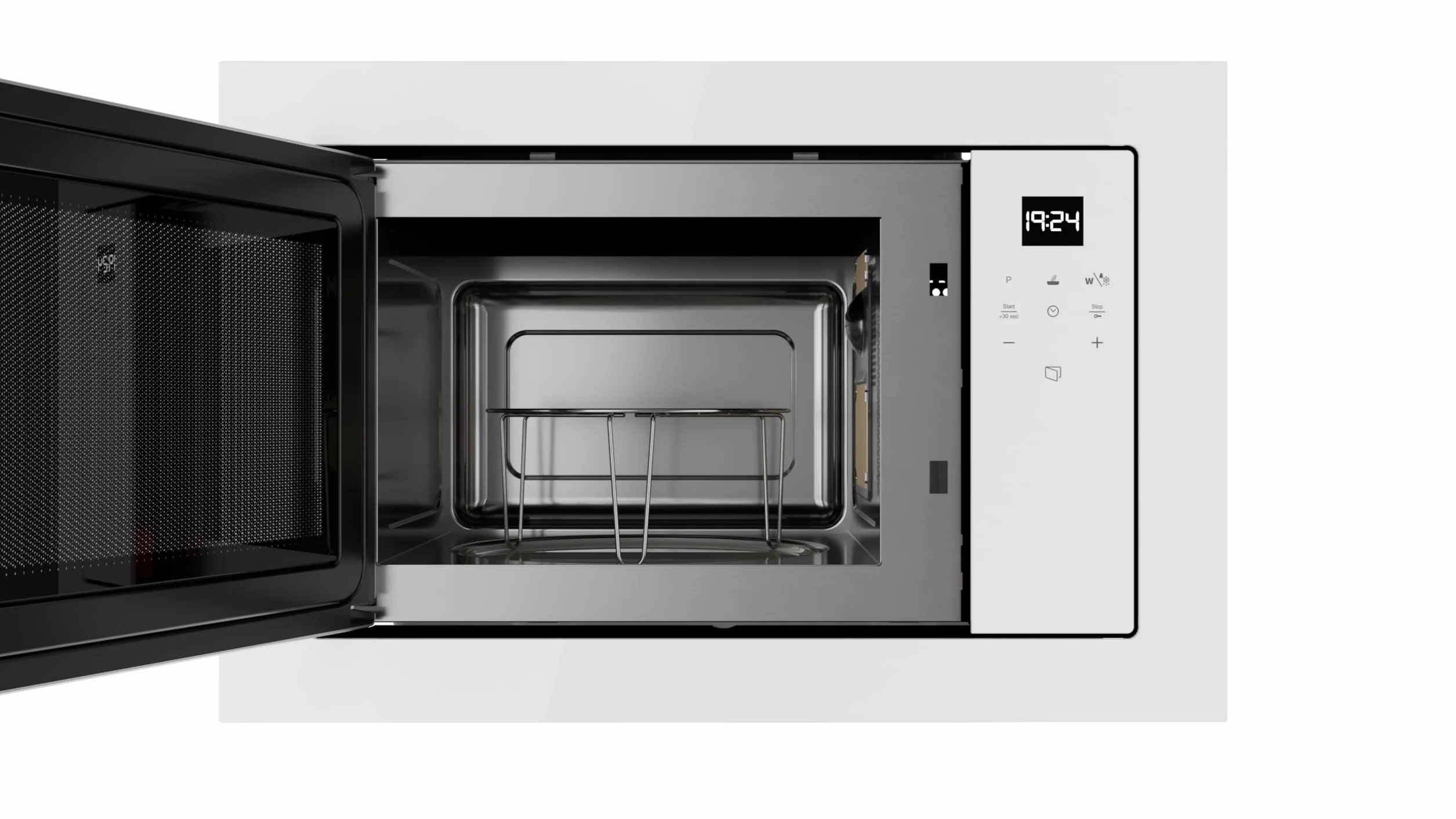 TEKA Microondas Integrable con Grill, Capacidad 20 L, 5 Niveles de Potencia, 750 W, Touch Control, Descongelación Automática, Modelo ML 8210 BIS WH Urban Colors Edition
