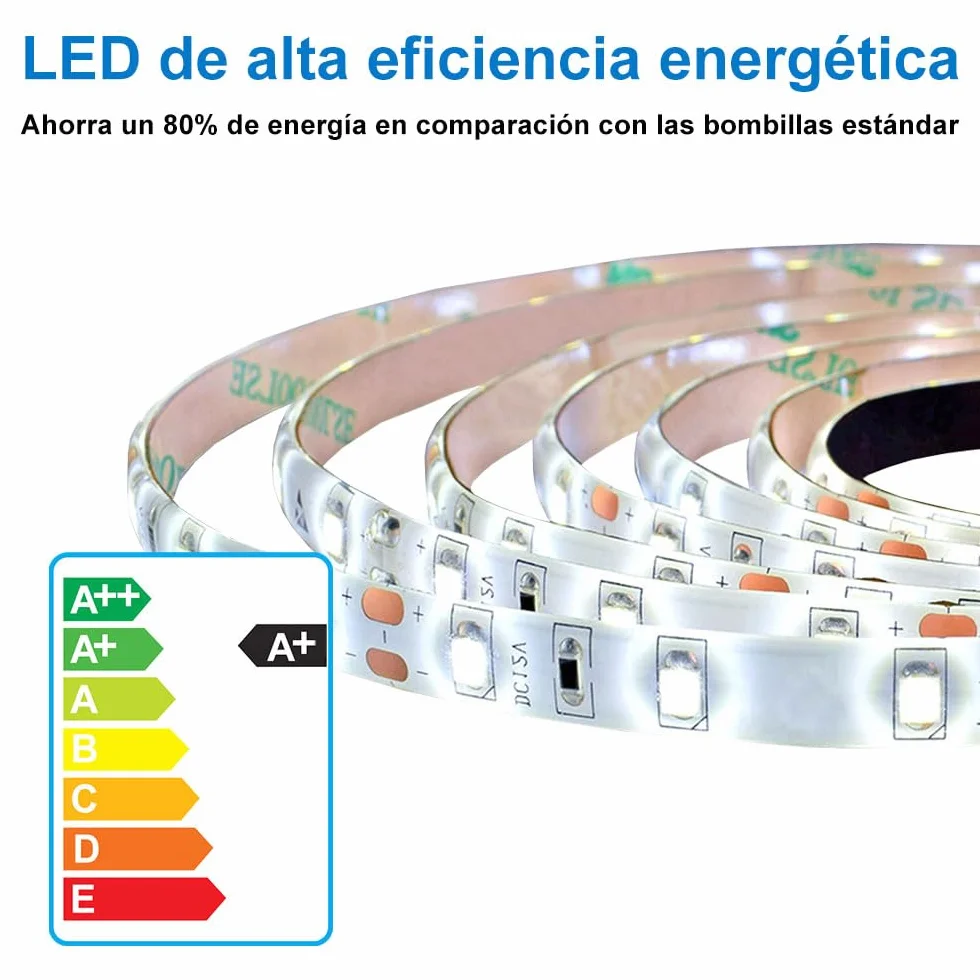 Aica Sanitaer Espejo de baño con LED, 100 x 80 cm, con iluminación LED, función de Memoria, Brillo Regulable y función antivaho. Superficie del Espejo de Alta definición, Horizontal o Vertical.
