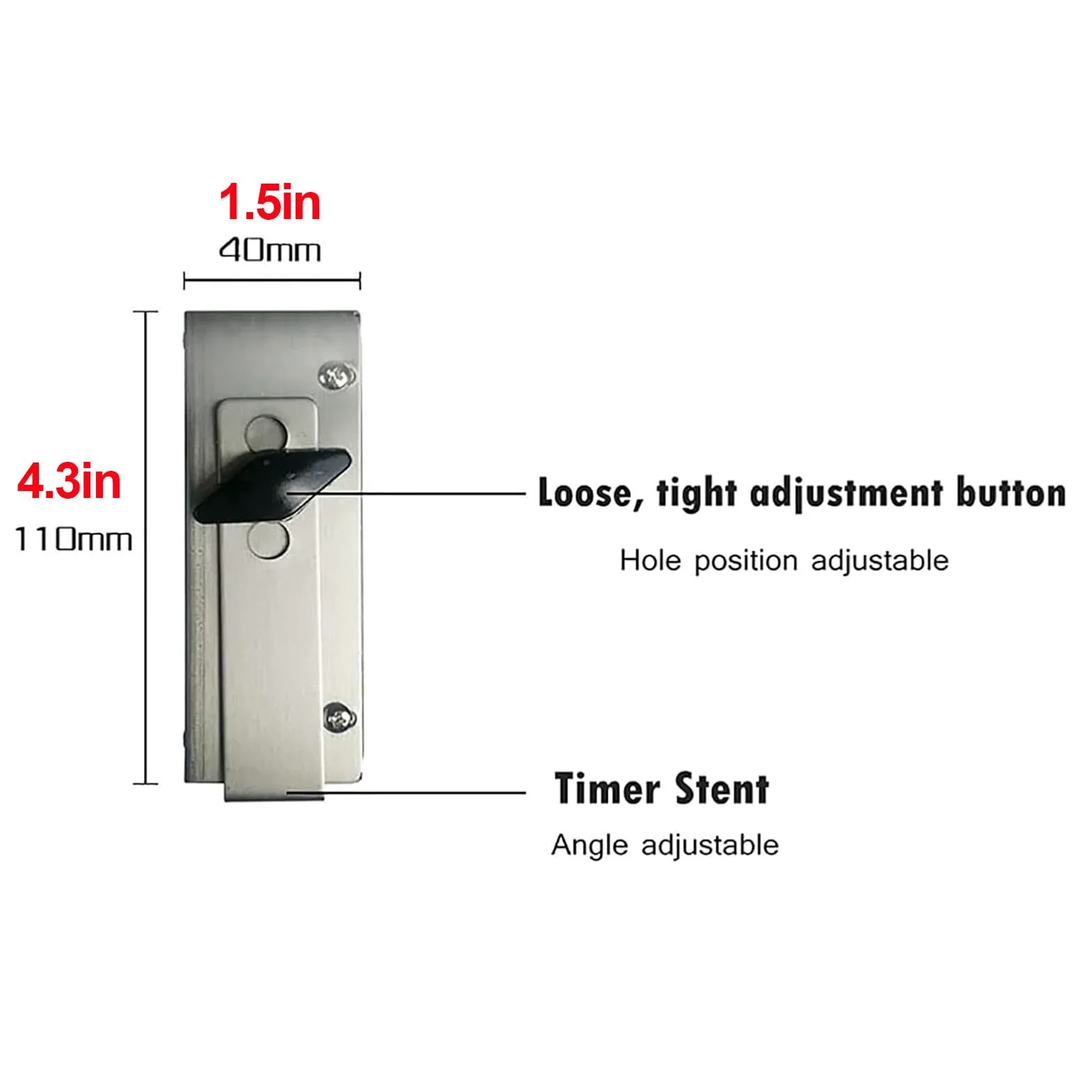 Temporizador digital de cocina de 12 canales con alarma fuerte, ideal para restaurantes y bares
