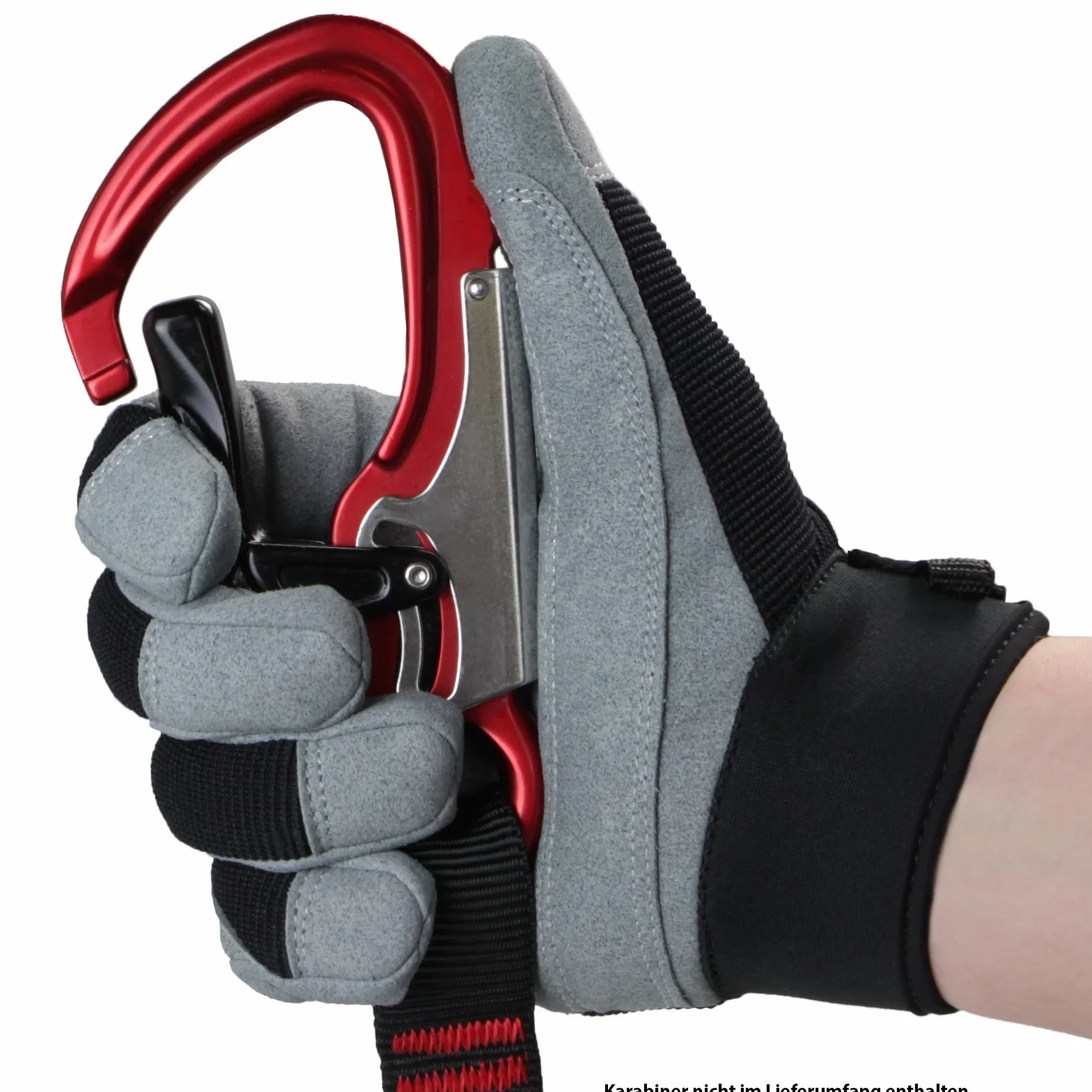 ALPIDEX Guantes de Escalada Dedo Cerrado para Ferrata