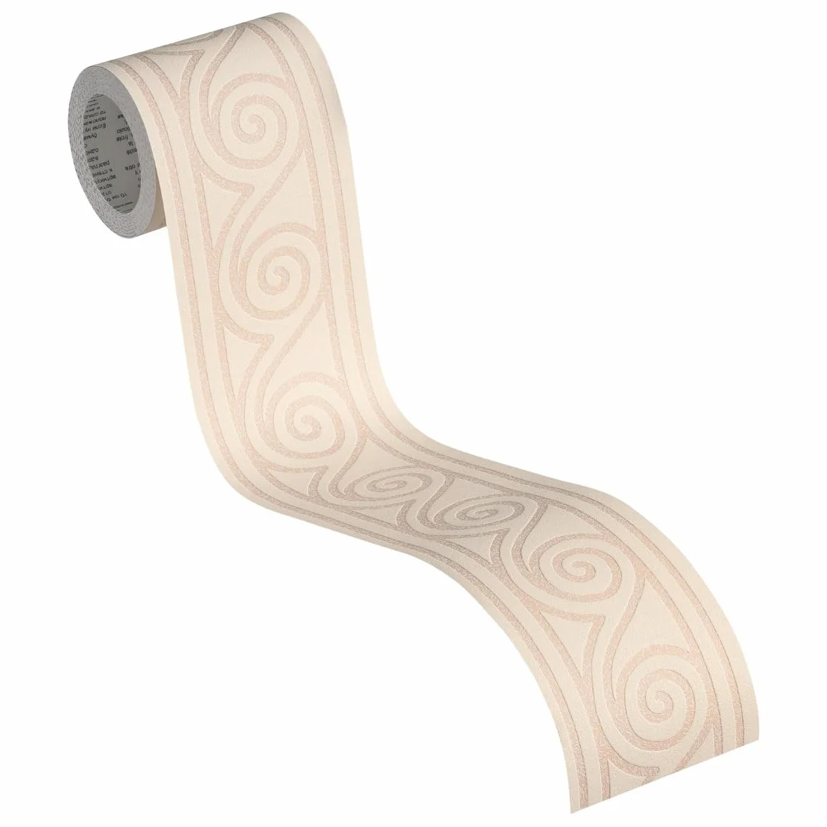 A.S. Creation Only Borders 11 384058 - Cenefa de fieltro (5,00 x 0,08 m), color beige