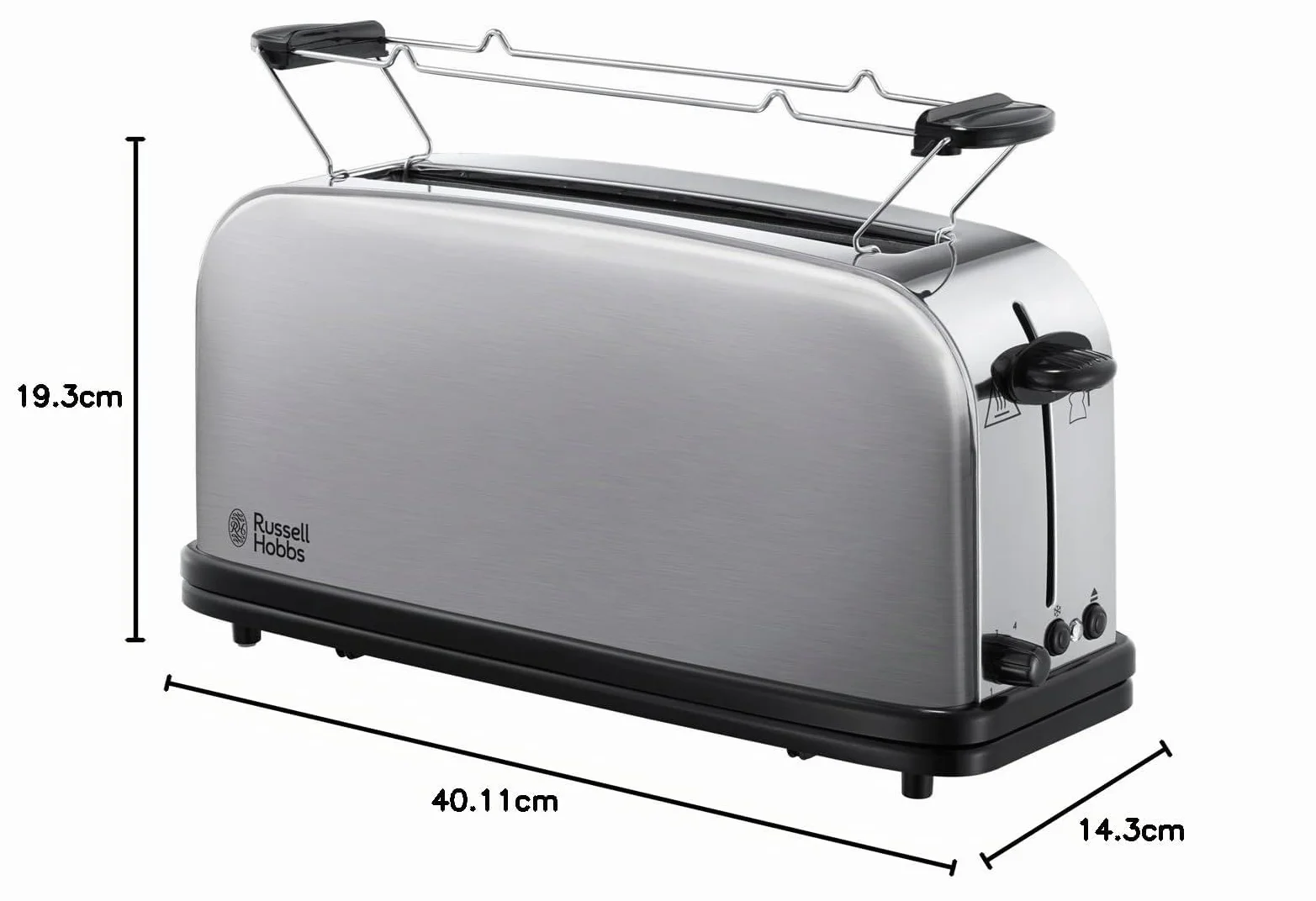 Russell Hobbs Adventure 21396-56 Tostadora 2 Rebanadas Acero Inoxidable