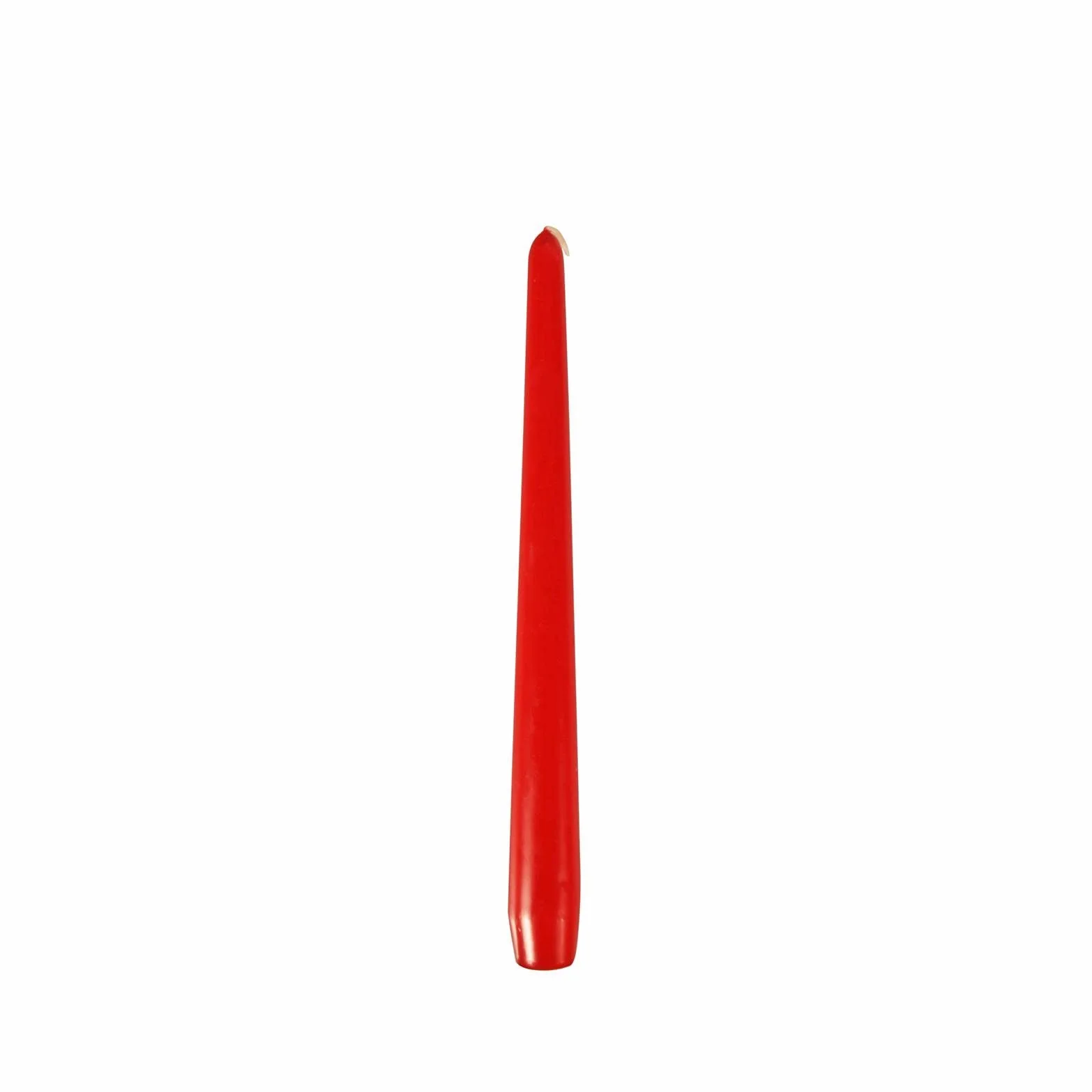 Papstar 17960 - Velas para candelabro (50 Unidades, 2,2 x 25 cm), Color Rojo