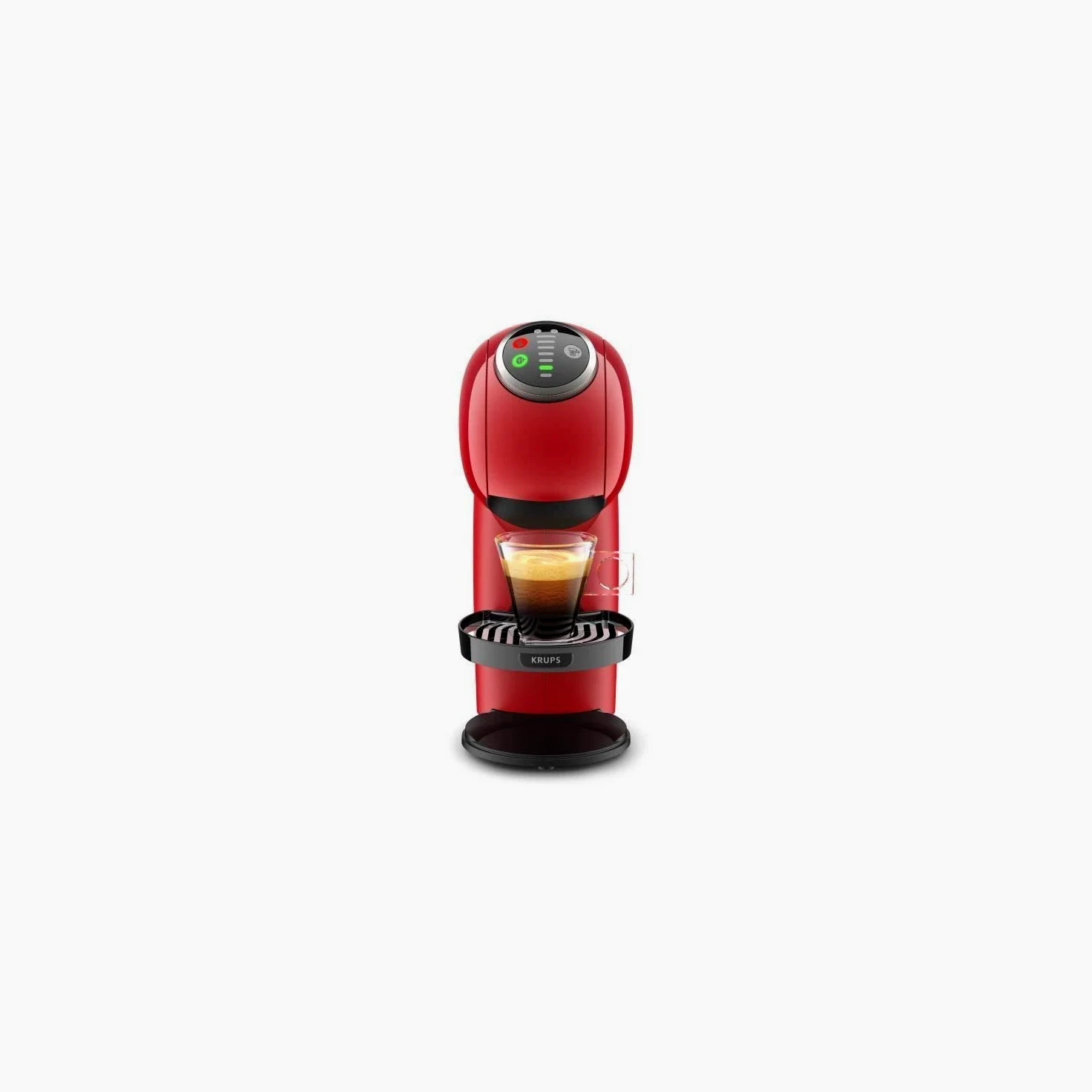 Krups cafetera con monodosis 15 barras 1500w rojo / negro yy4444fd