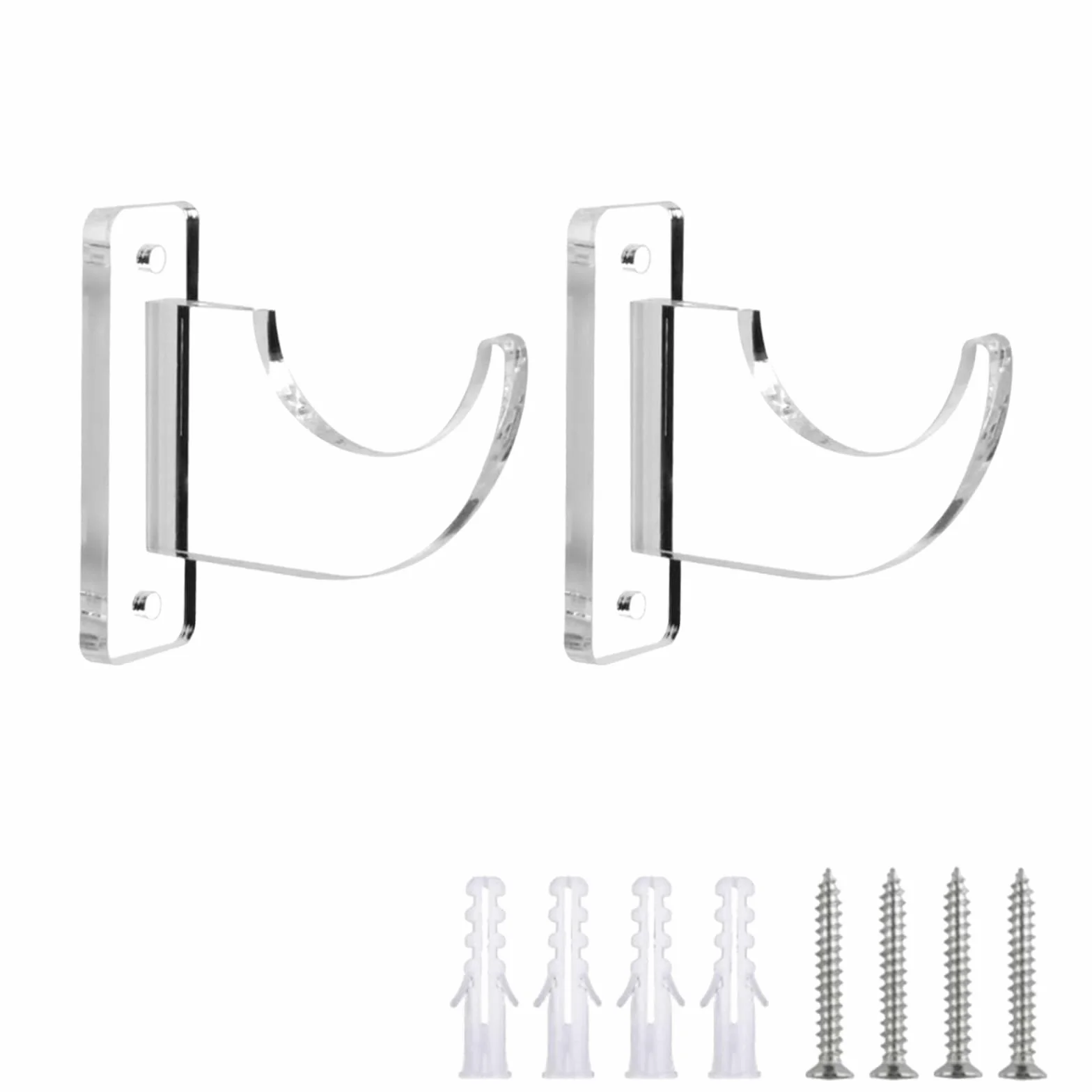 Soporte Katana Pared, Porta Espadas Decorativas 9x9x3 cm, Montaje Universal