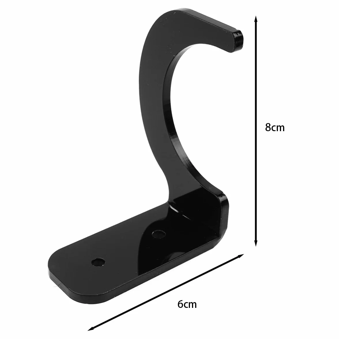 Soporte de Pared para Bate de Béisbol de 2 Pares, Exhibición Horizontal