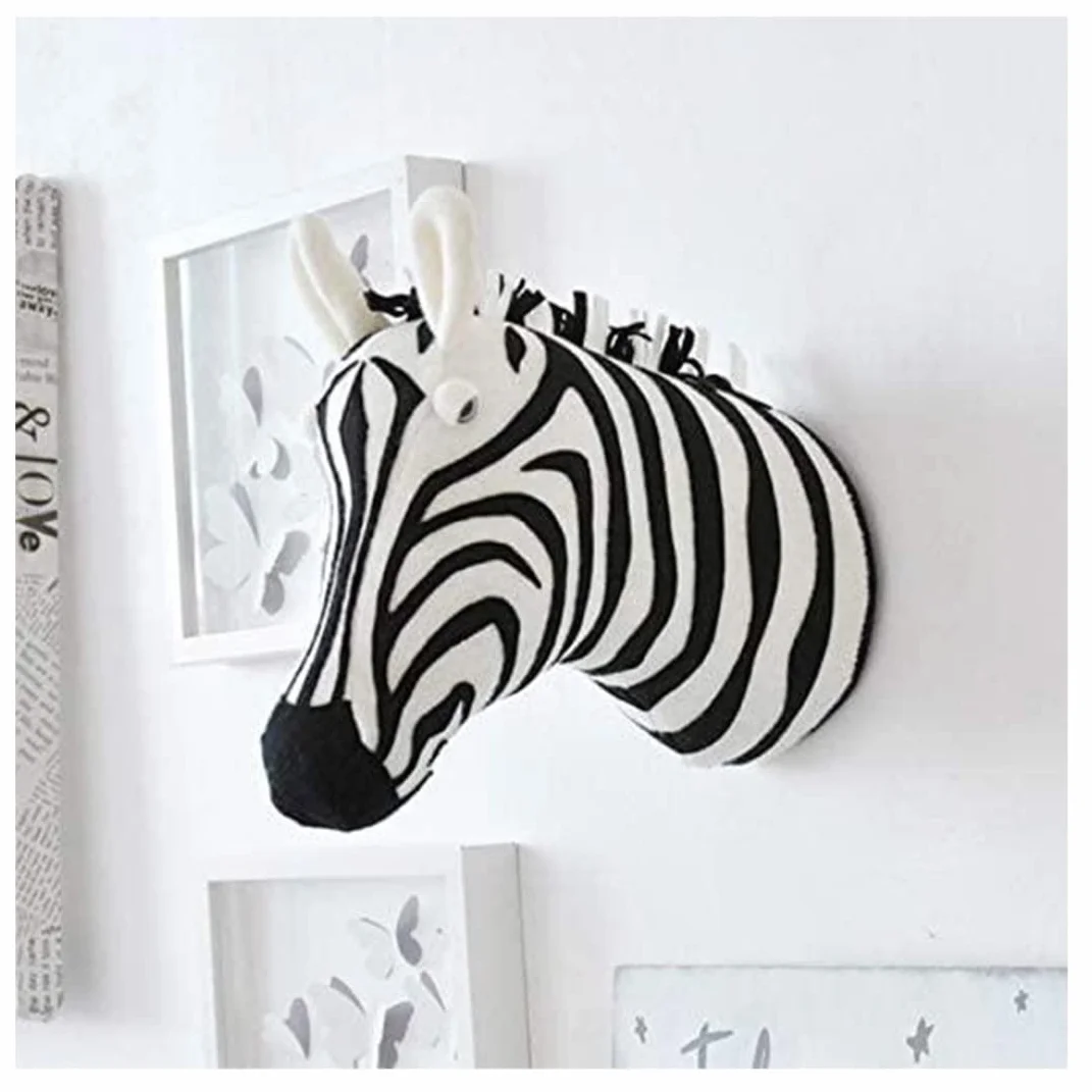 Cebra de Peluche Colgante para Pared Decoración Infantil SouiWuzi