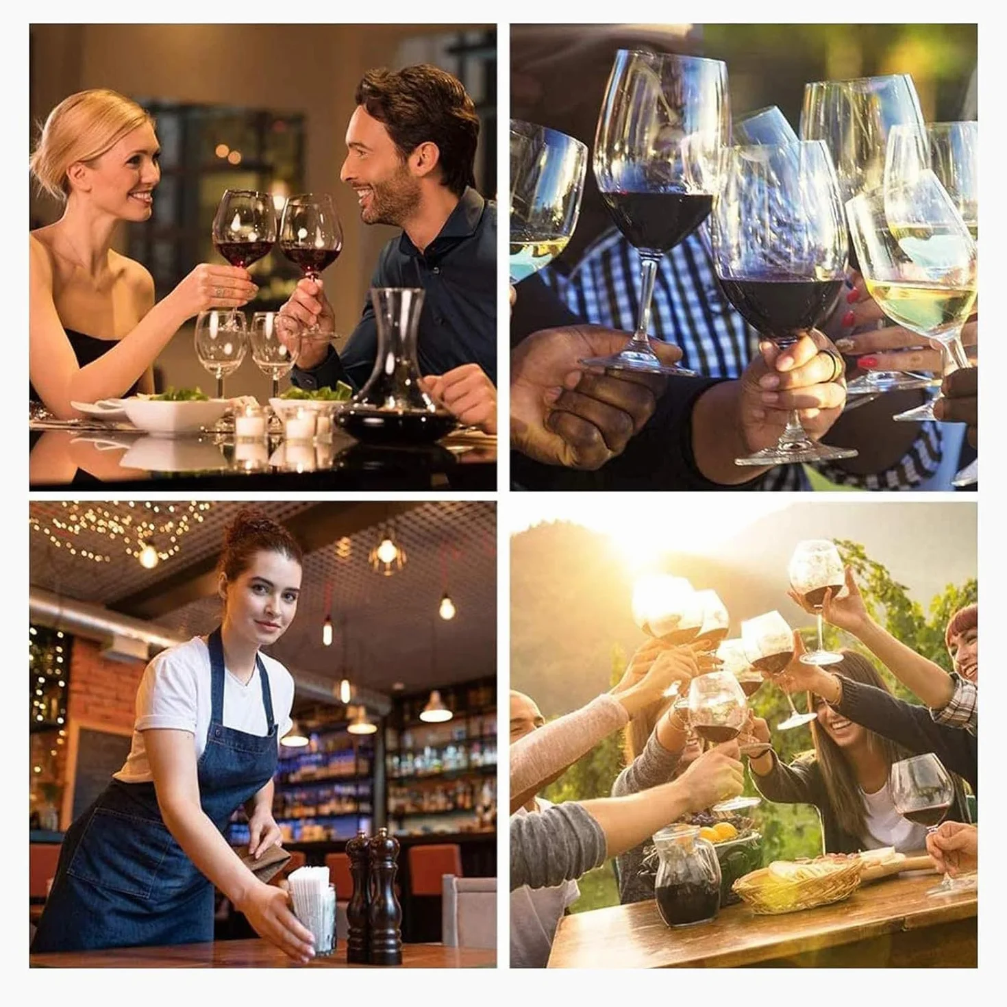 Sacacorchos eléctrico inalámbrico (3 en 1), Abridor de botellas del vino, abrebotellas con cortador de hojalata y bomba de vacío，Ideal para reuniones familiares, bares y regalos (1 pack)