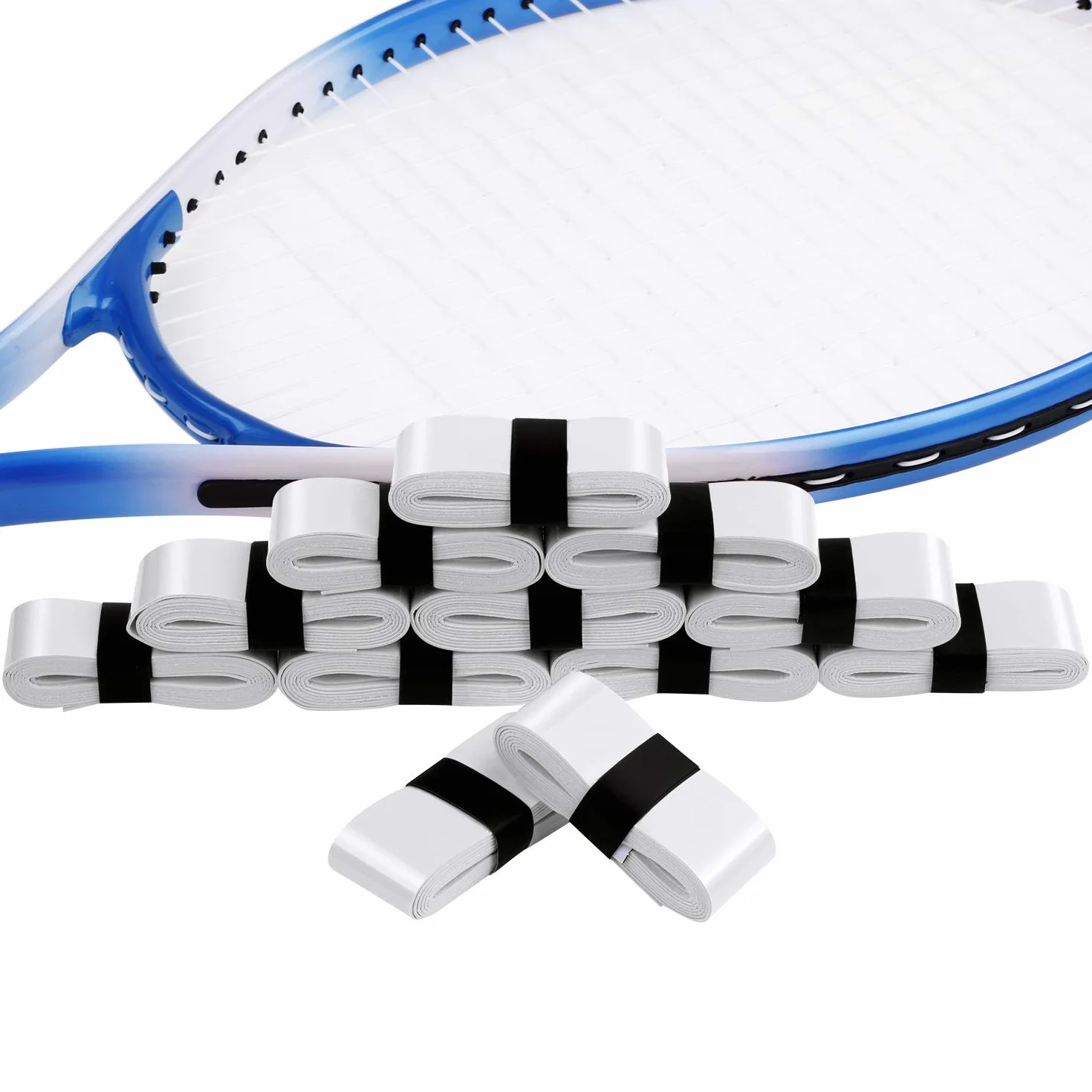 Agarres para Raqueta de Tenis y Bádminton Antideslizantes Absorbentes 12 uds