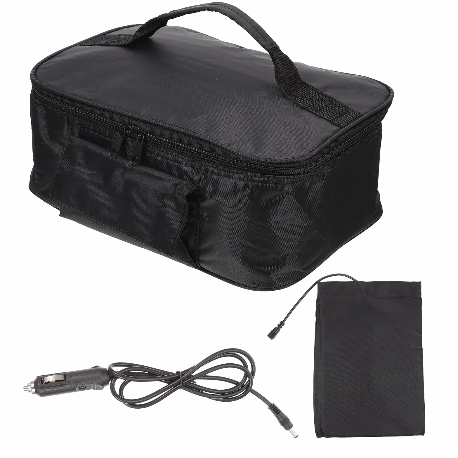 Kichvoe Bolsa Térmica para Almuerzo de Cobre Negro Capacidad para Mantener Alimentos Frescos y Fríos Adecuado para Picnic y Parque de Diversiones