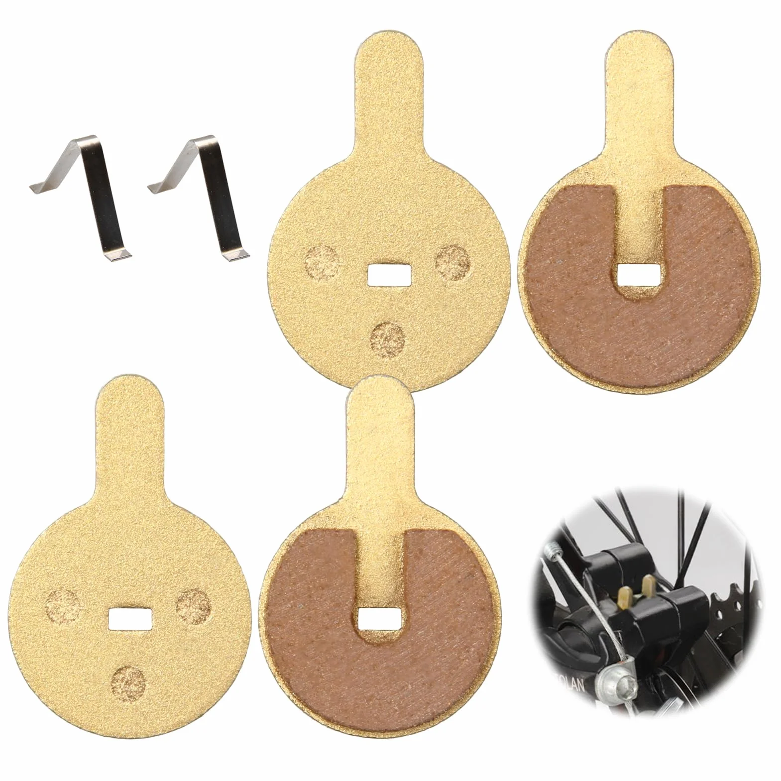 Pastillas de Freno de Sinterizado para Hitway H5 KUGOO G2 Pro Scooter