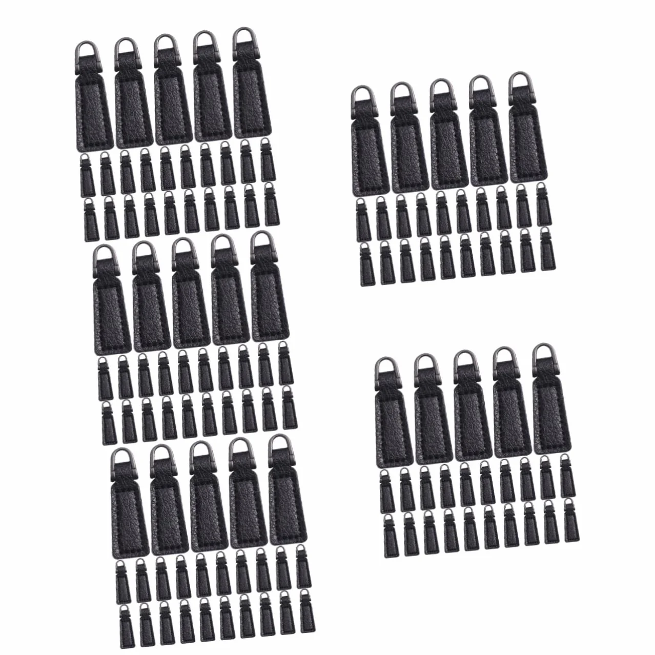 Operitacx 125piezas Zipper De Pu Para Reparación De Ropa y Equipaje Accesorios y Multifuncionales Para Mochilas y De Vestir